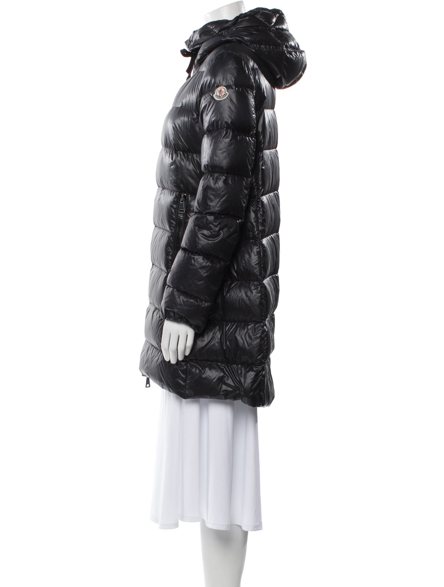 Moncler Nylon Down Coat