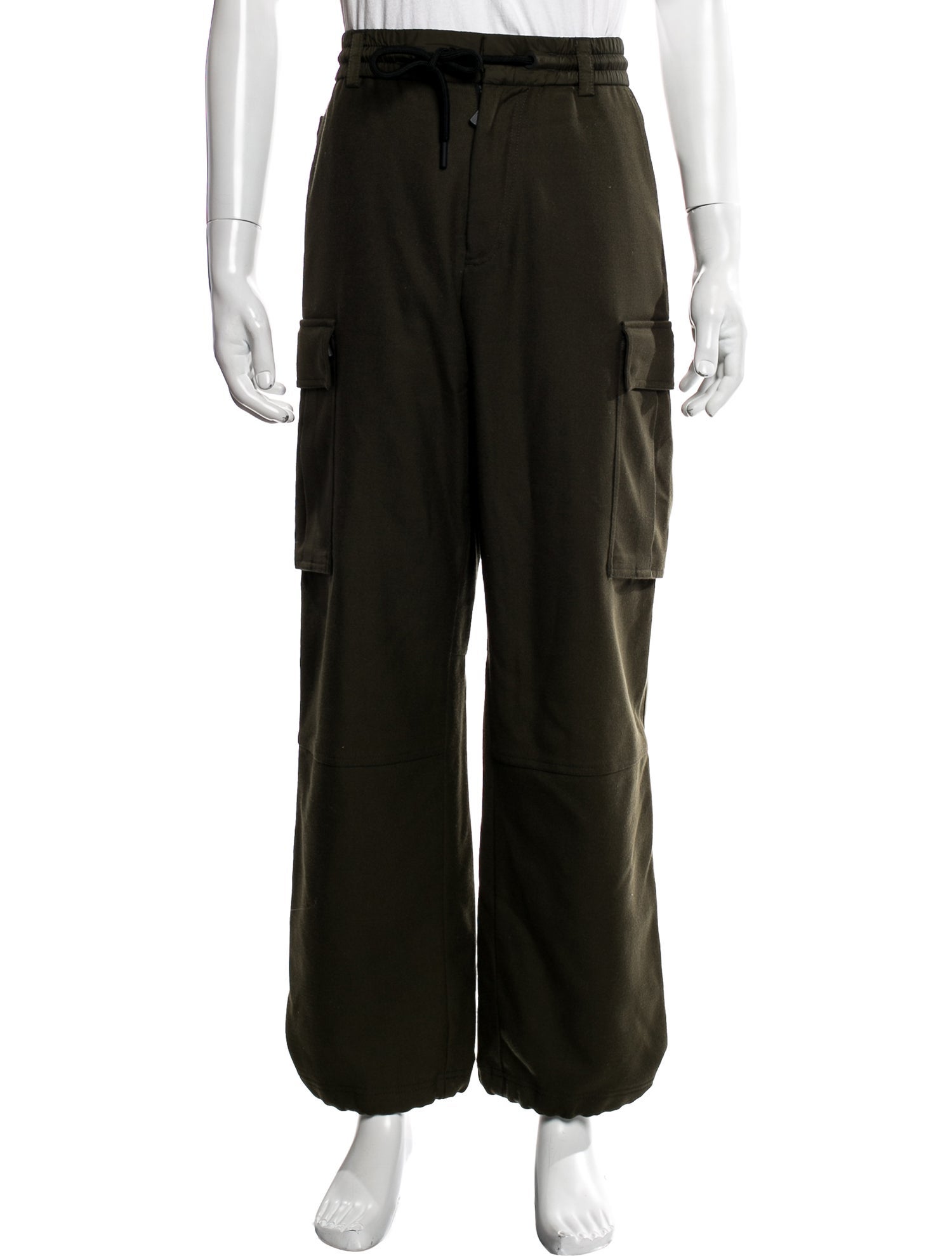 Moncler Virgin Wool Cargo Pants