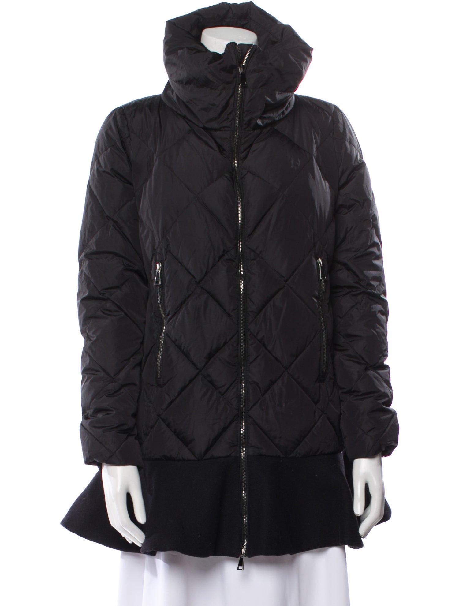 Moncler Nylon Printed Down Coat