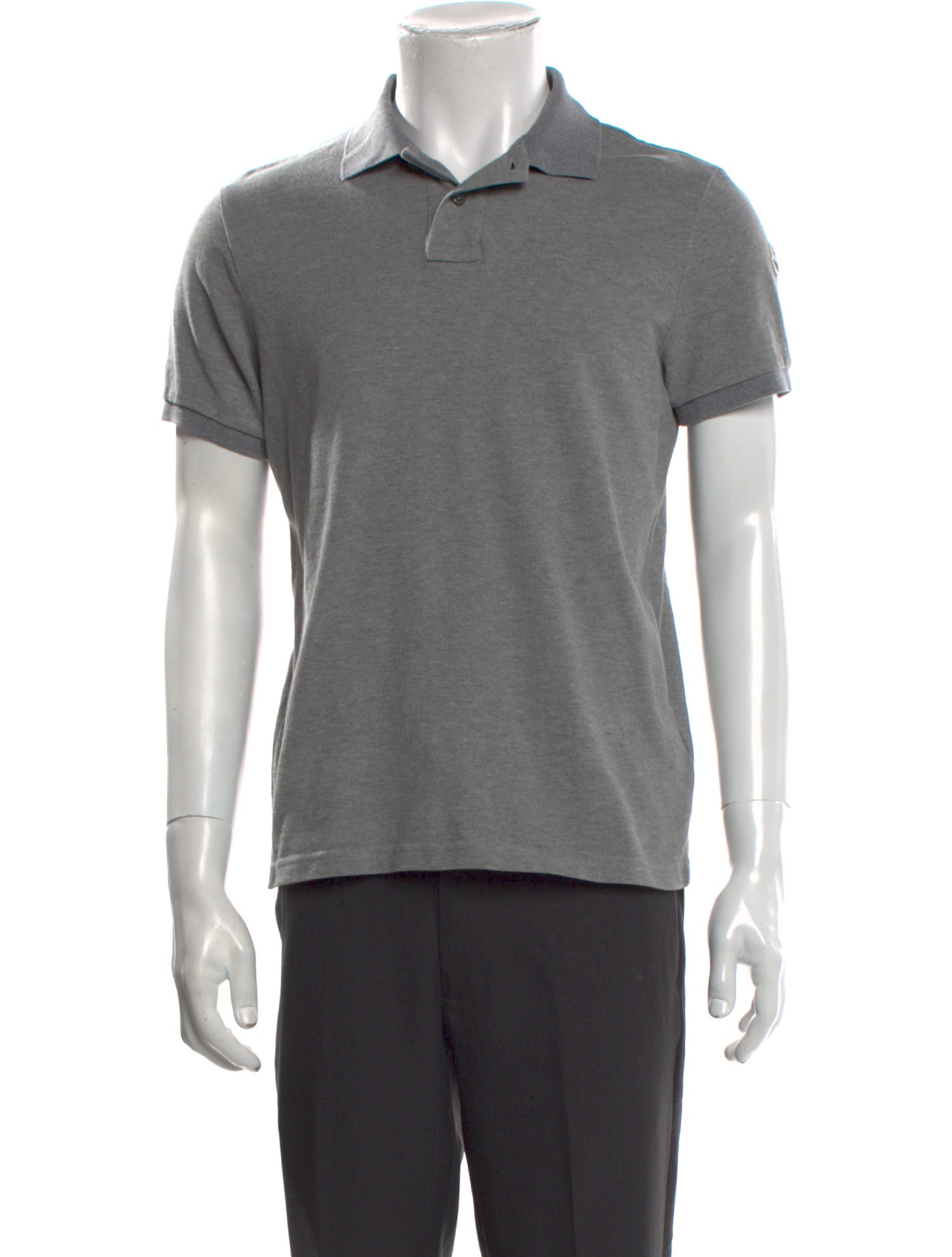 Moncler Crew Neck Short Sleeve Polo Shirt