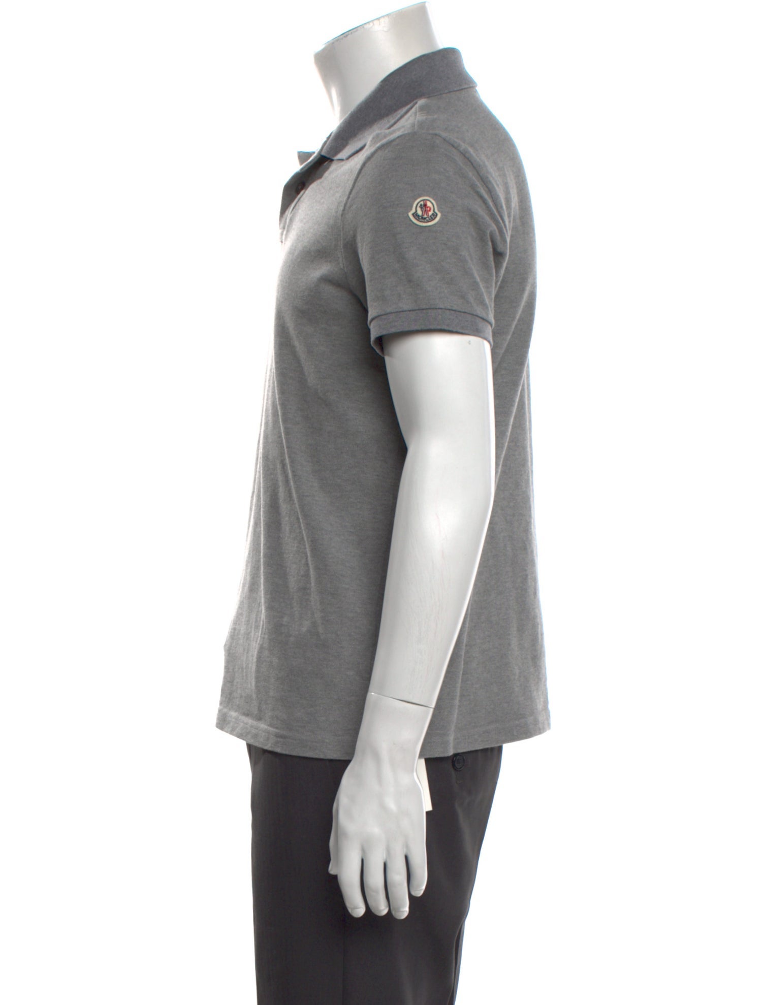 Moncler Crew Neck Short Sleeve Polo Shirt