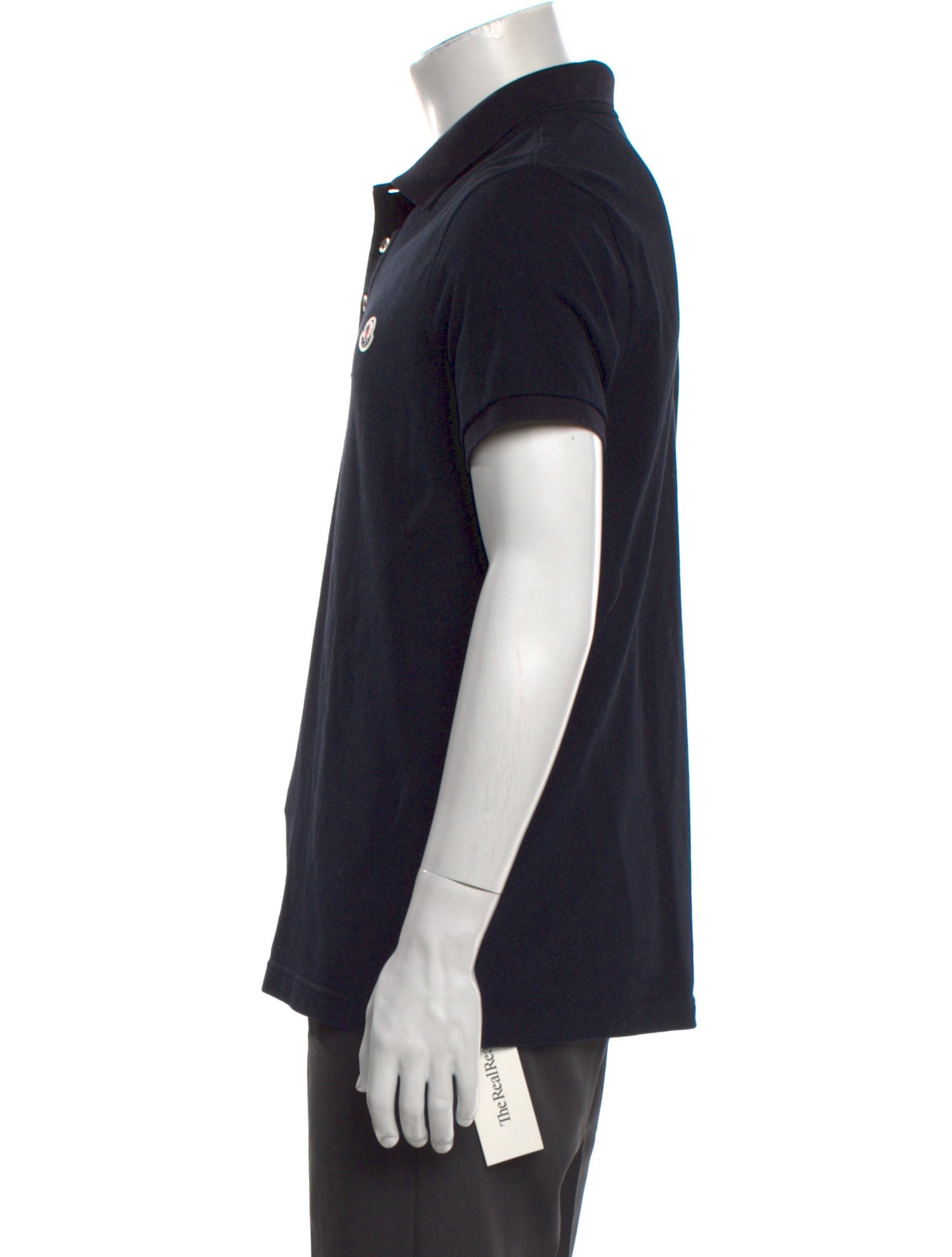 Moncler Crew Neck Short Sleeve Polo Shirt