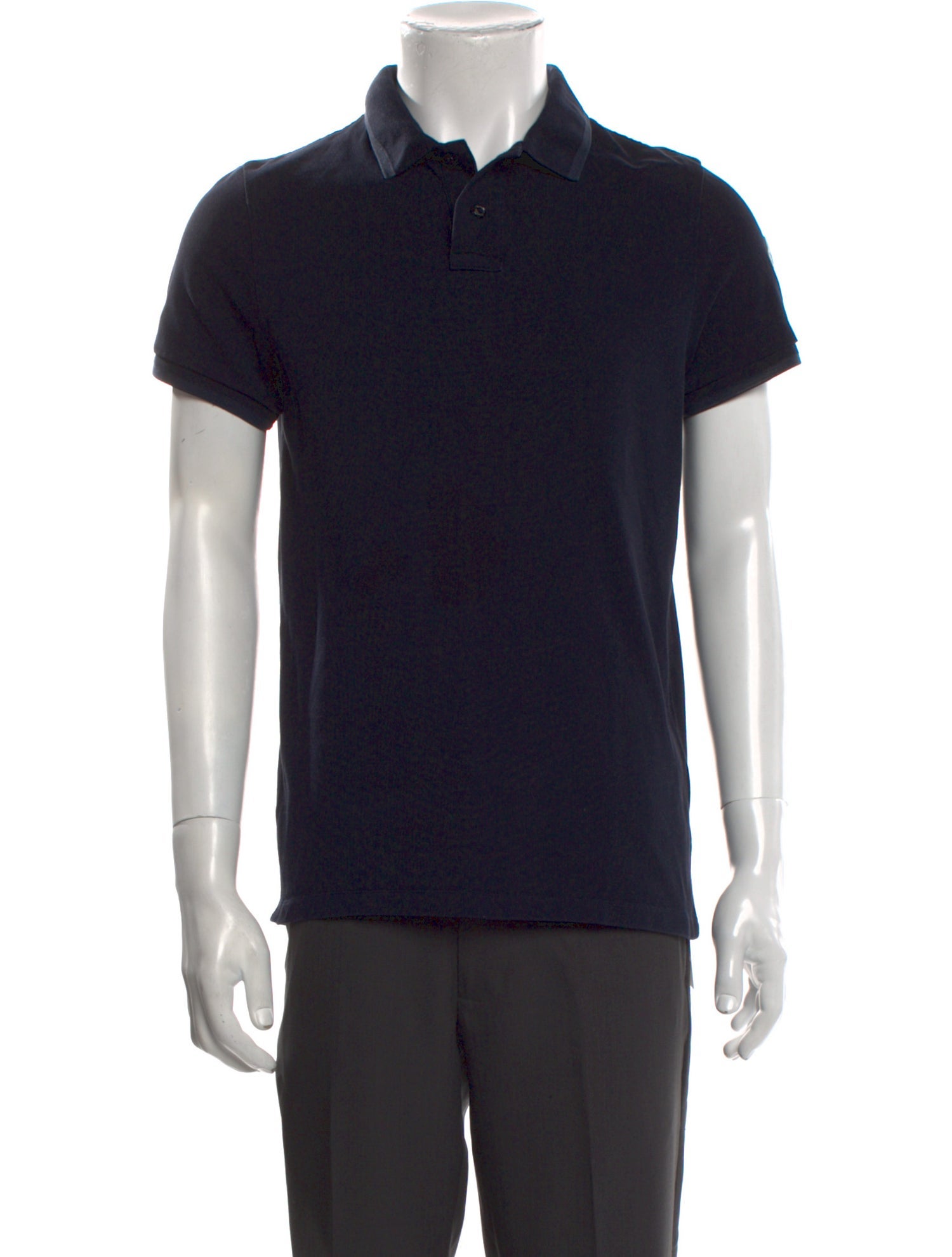 Moncler Crew Neck Short Sleeve Polo Shirt
