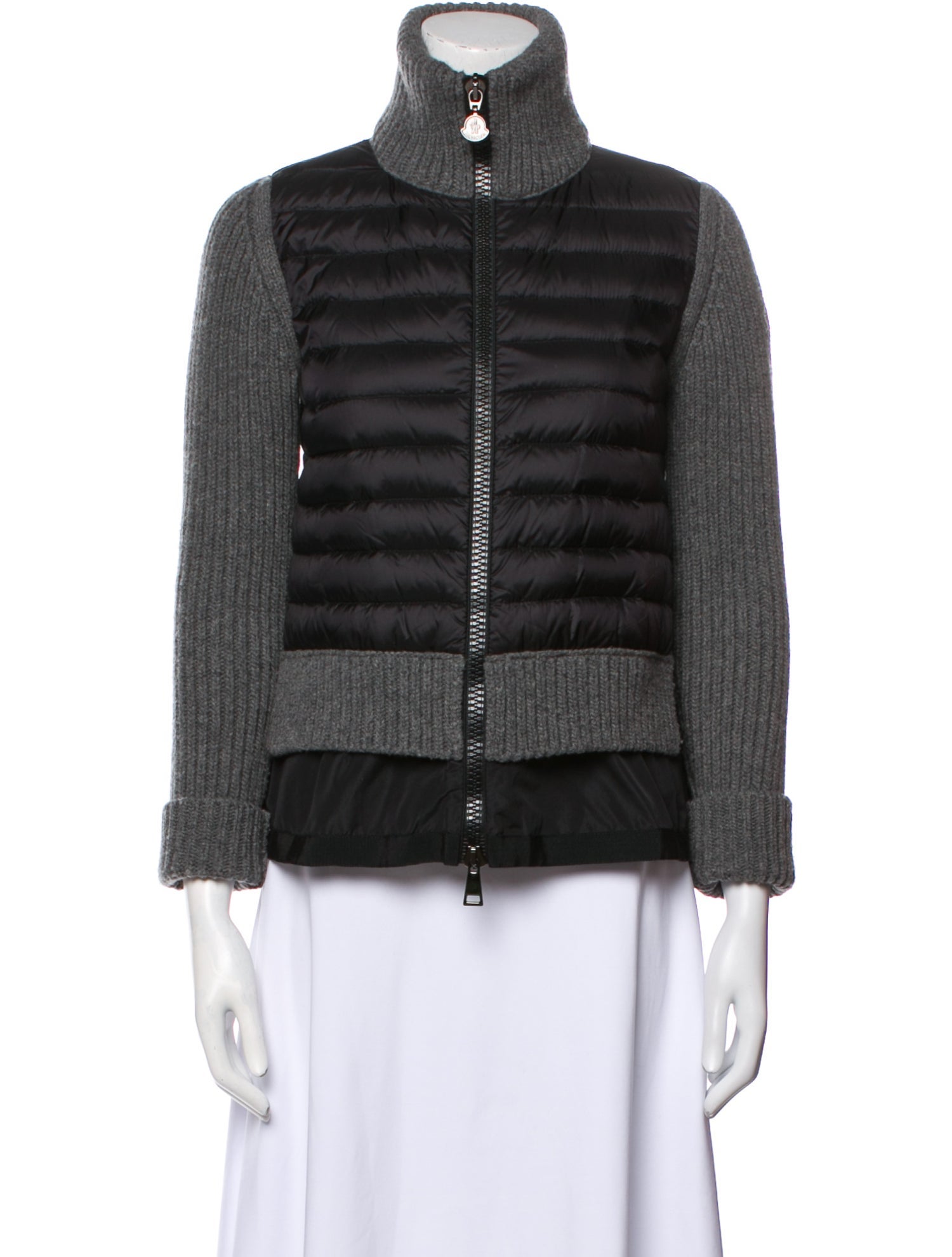Moncler Striped Down Jacket