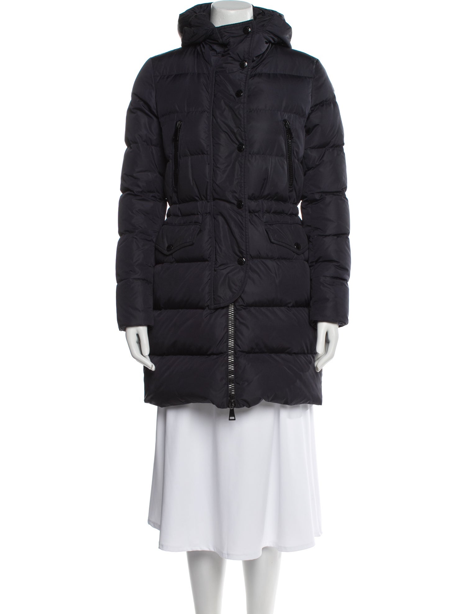 Moncler Nylon Down Coat
