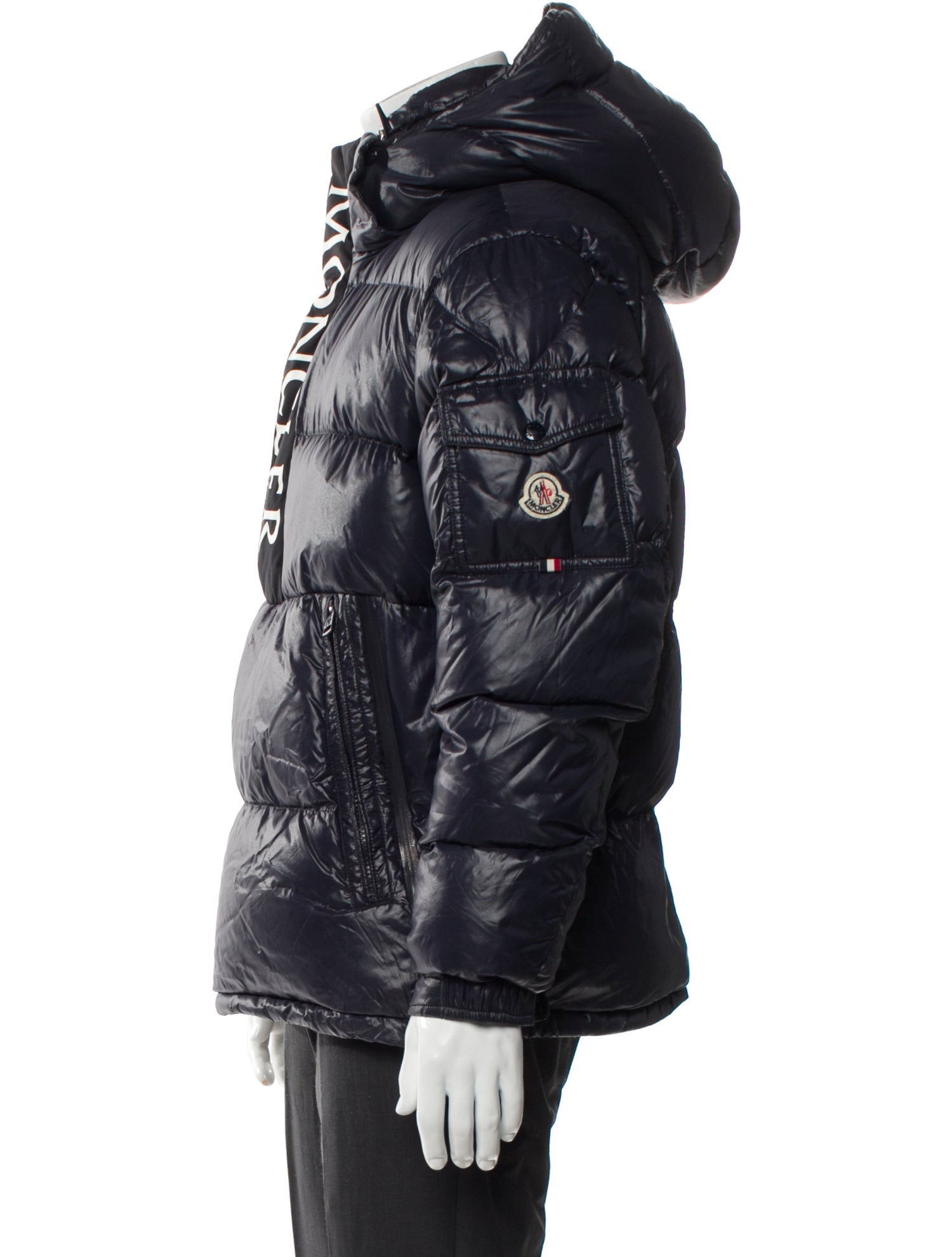 Moncler Graphic Print Puffer Coat