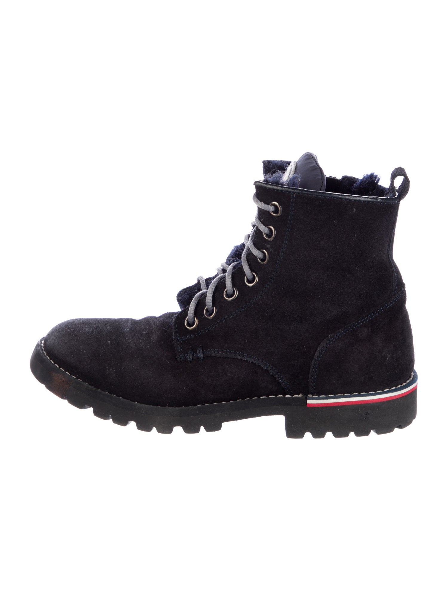 Moncler kid boys' blue sneakers