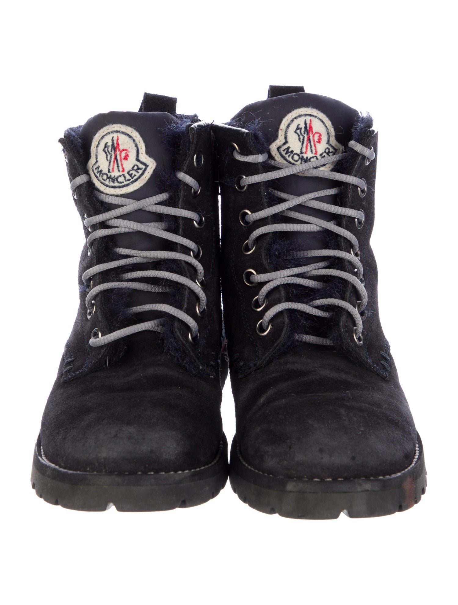 Moncler kid boys' blue sneakers
