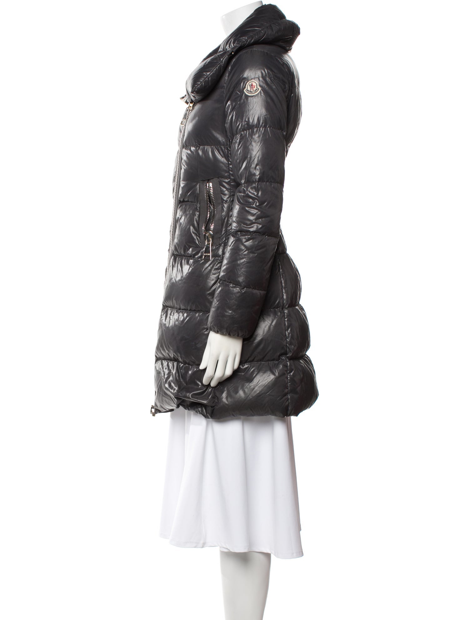 Moncler Nylon Down Coat