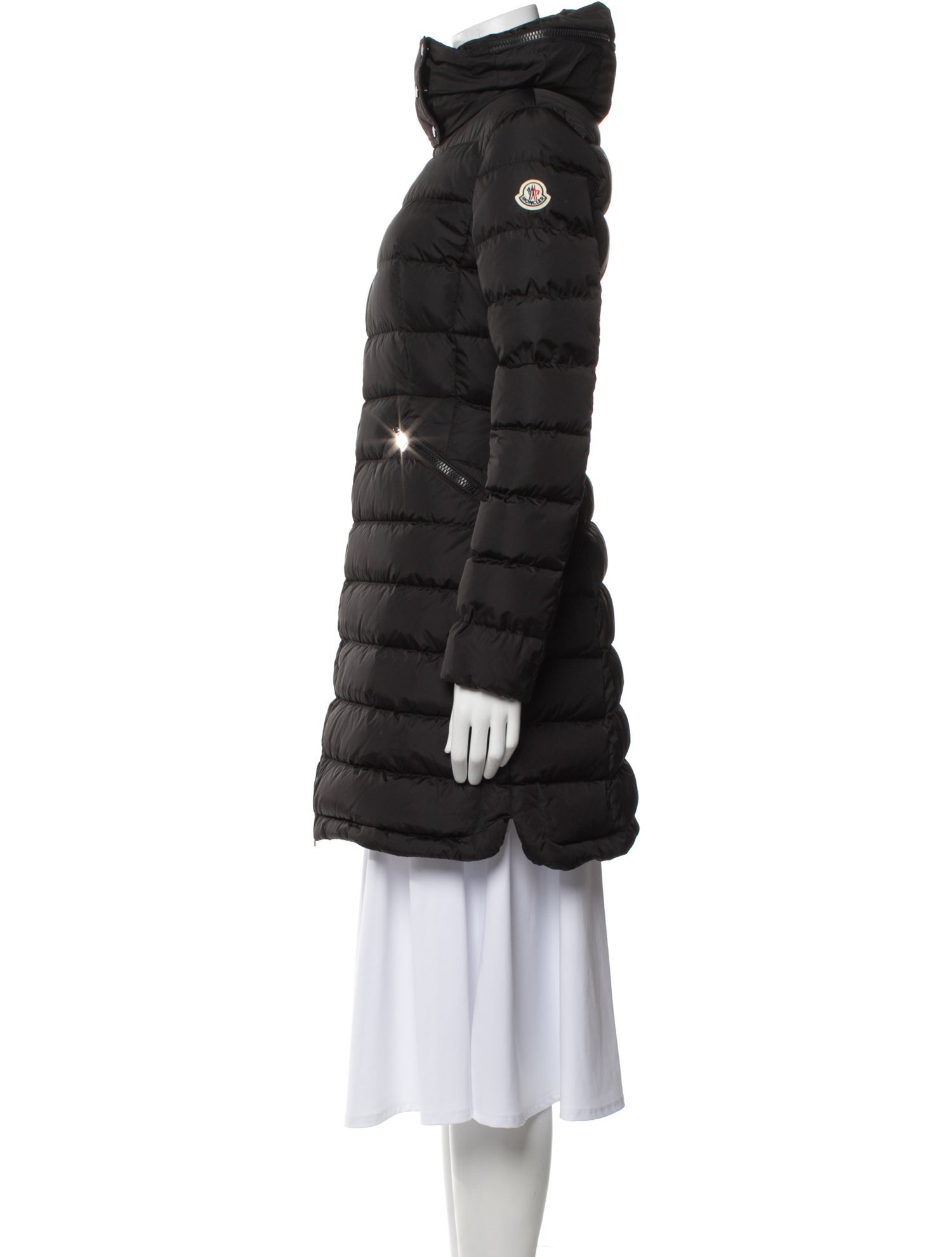 Moncler Nylon Down Coat