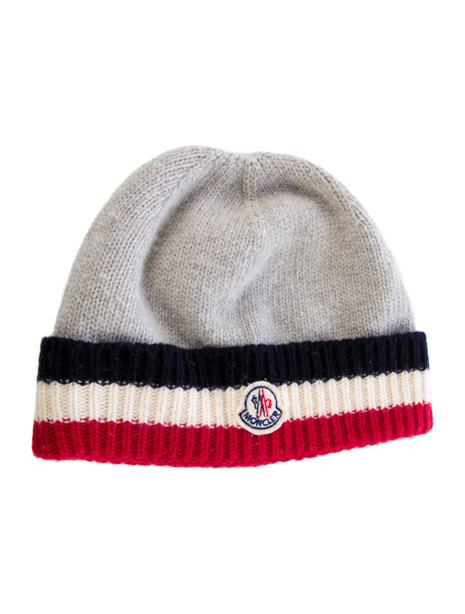 Moncler Boys Knit Wool Beanie Hat