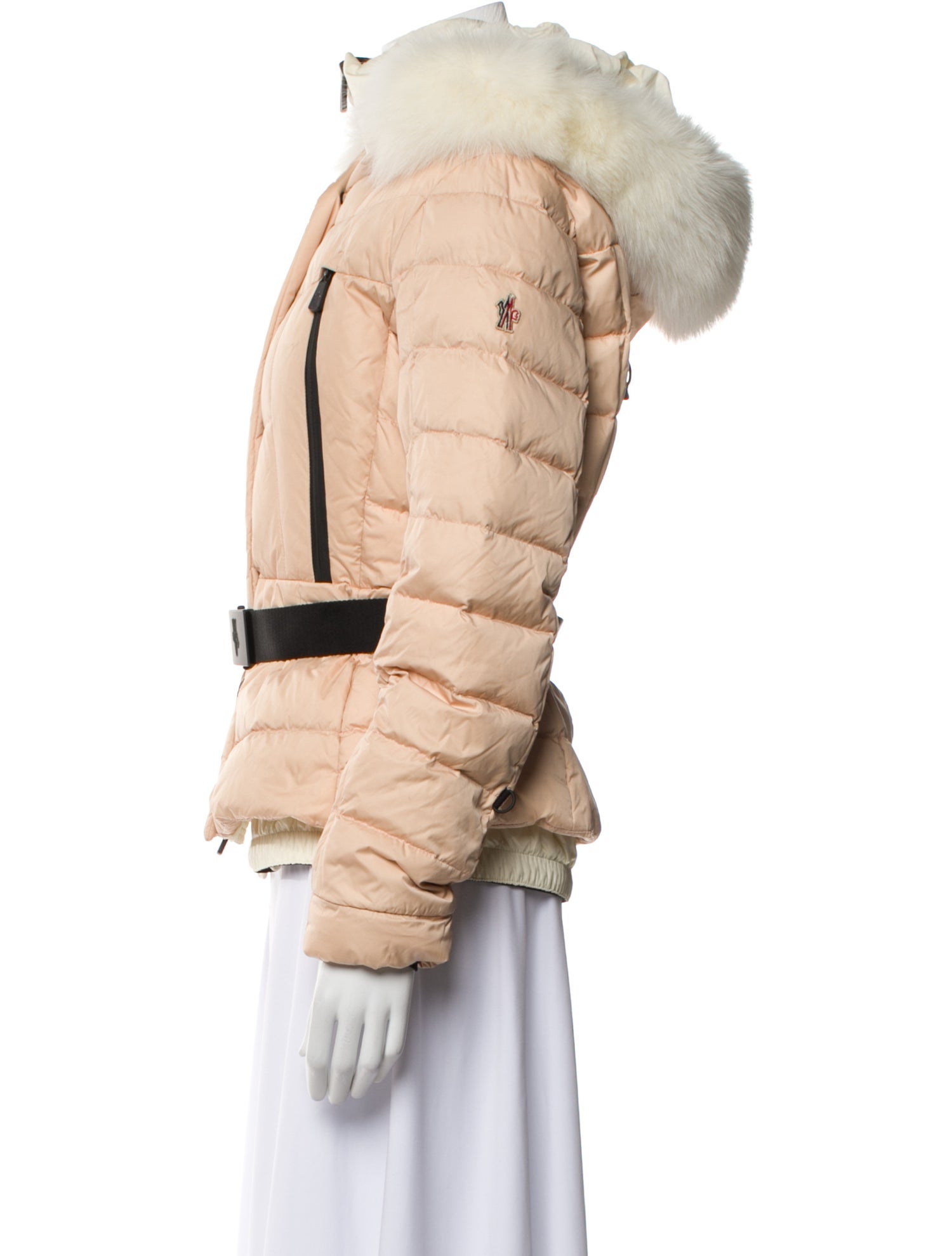 Moncler Faux Fur Coat