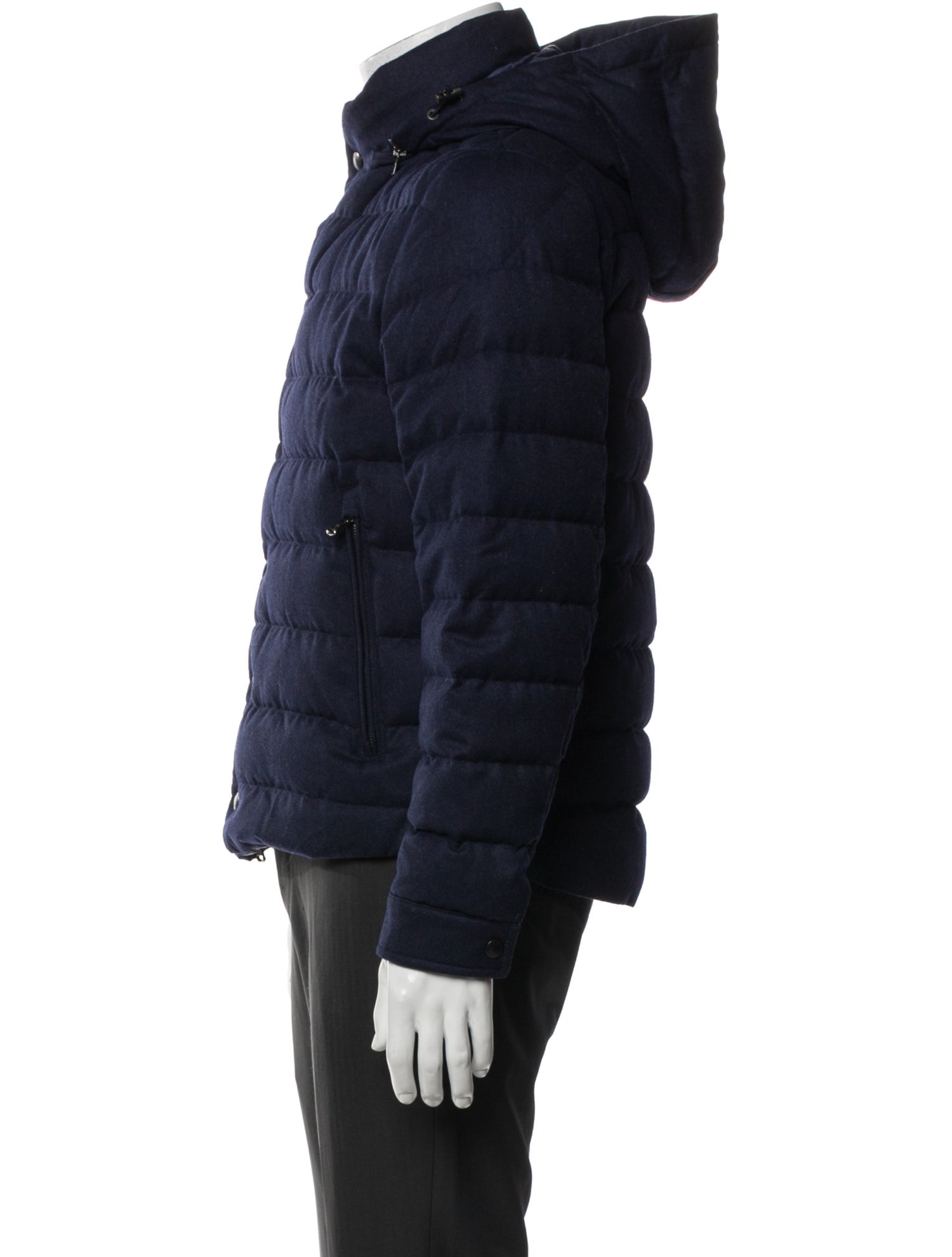 Moncler Quilted Pattern Puffer Coat