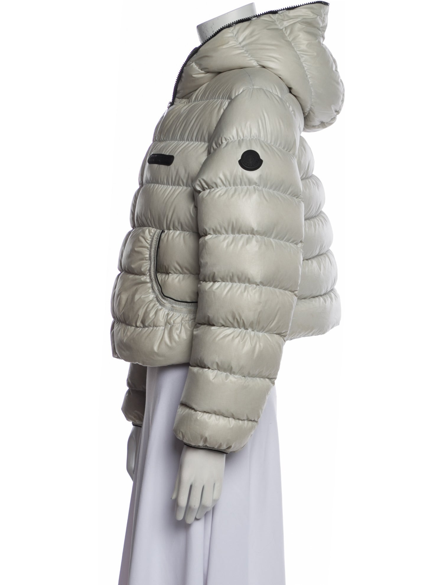 Moncler Nylon Down Coat