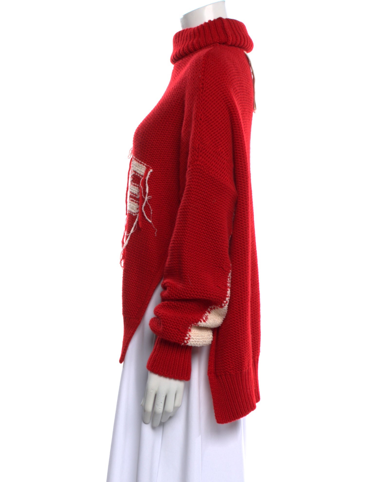 Moncler Cashmere Graphic Print Sweater