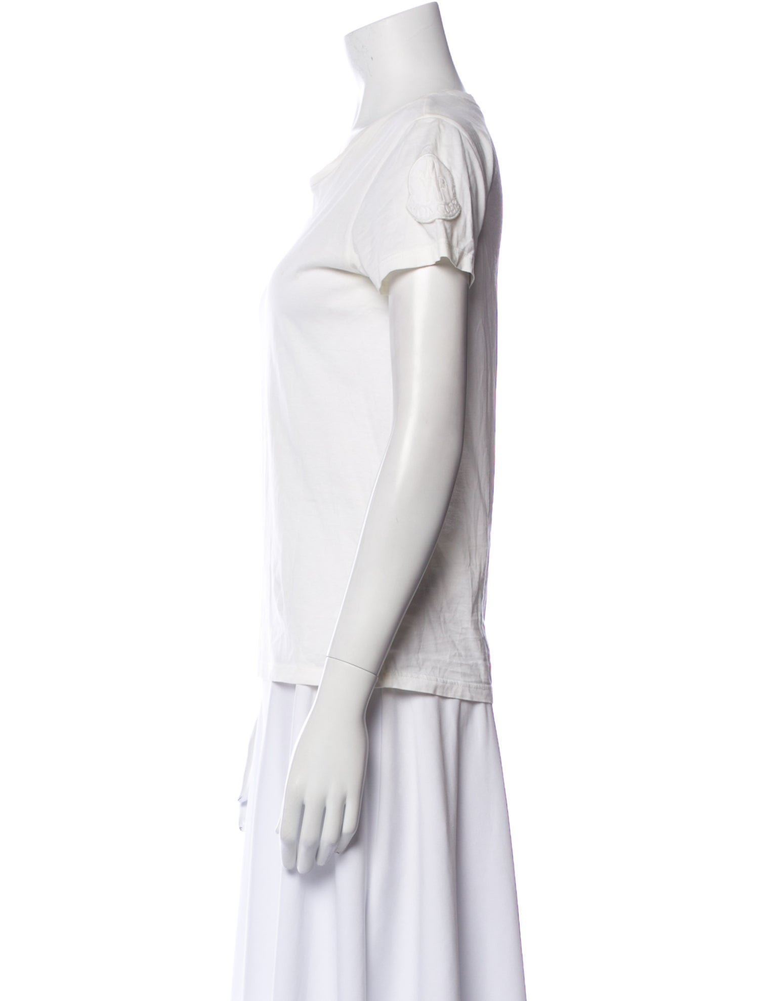 Moncler 2018 Scoop Neck T-Shirt