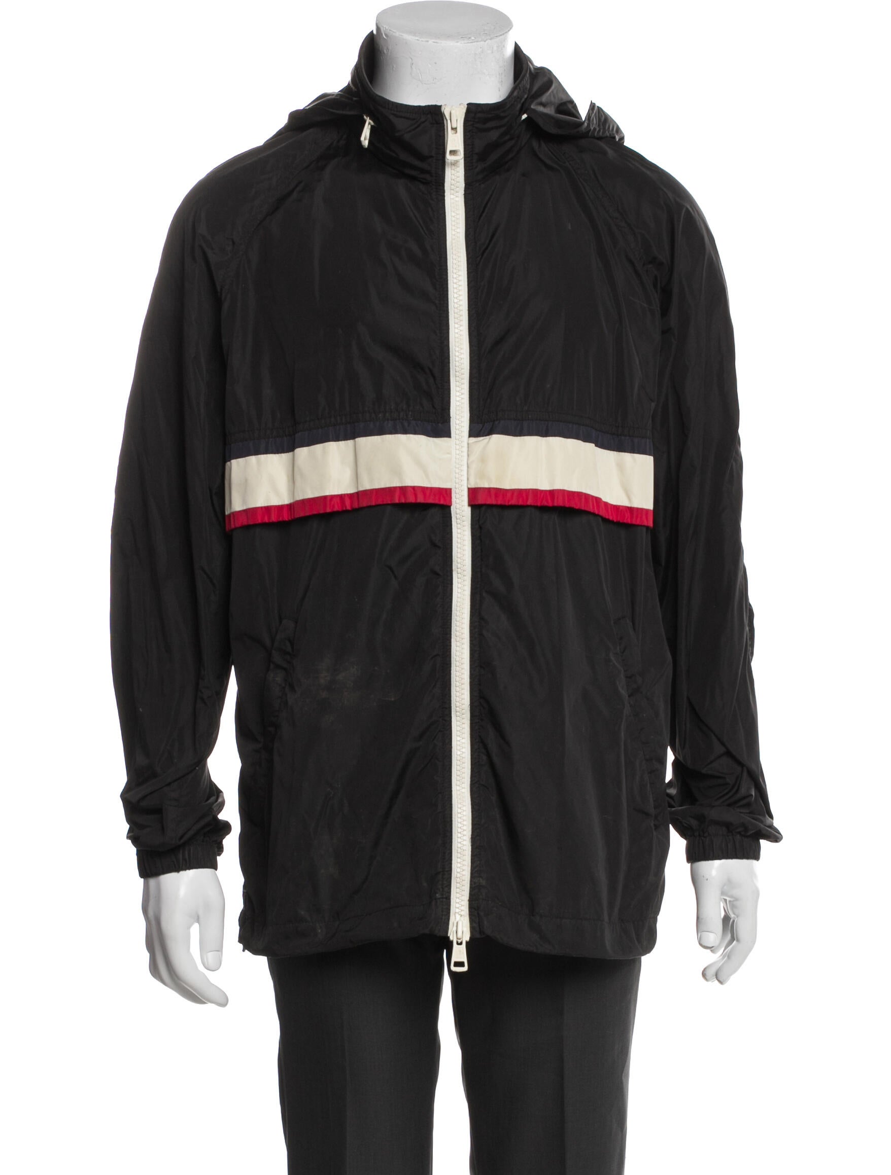 Moncler Striped Windbreaker