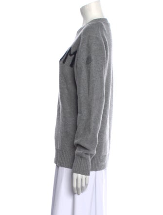 Moncler Cashmere Graphic Print Sweater