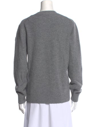 Moncler Cashmere Graphic Print Sweater