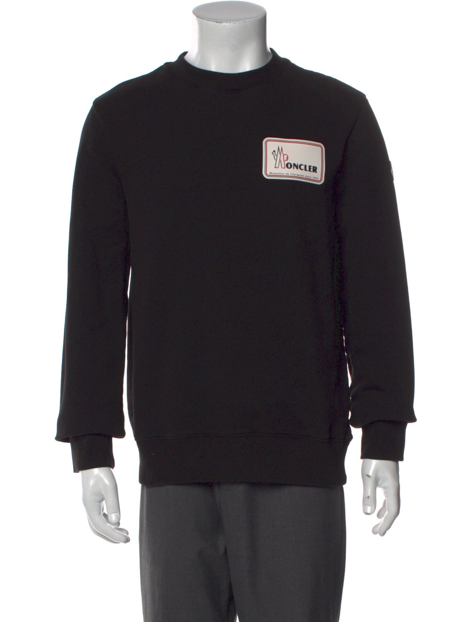 Moncler Graphic Print Crew Neck Sweatshirt