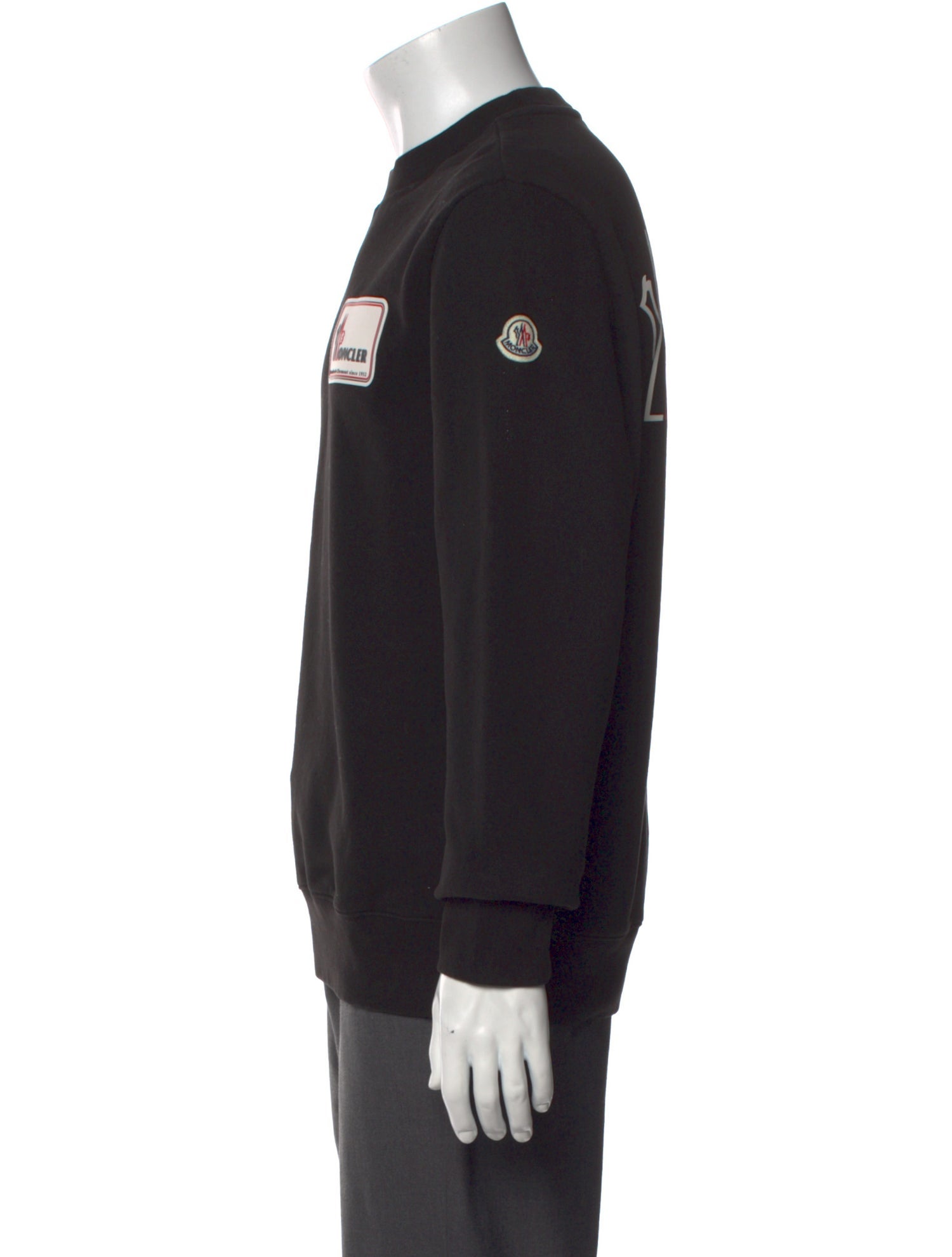 Moncler Graphic Print Crew Neck Sweatshirt