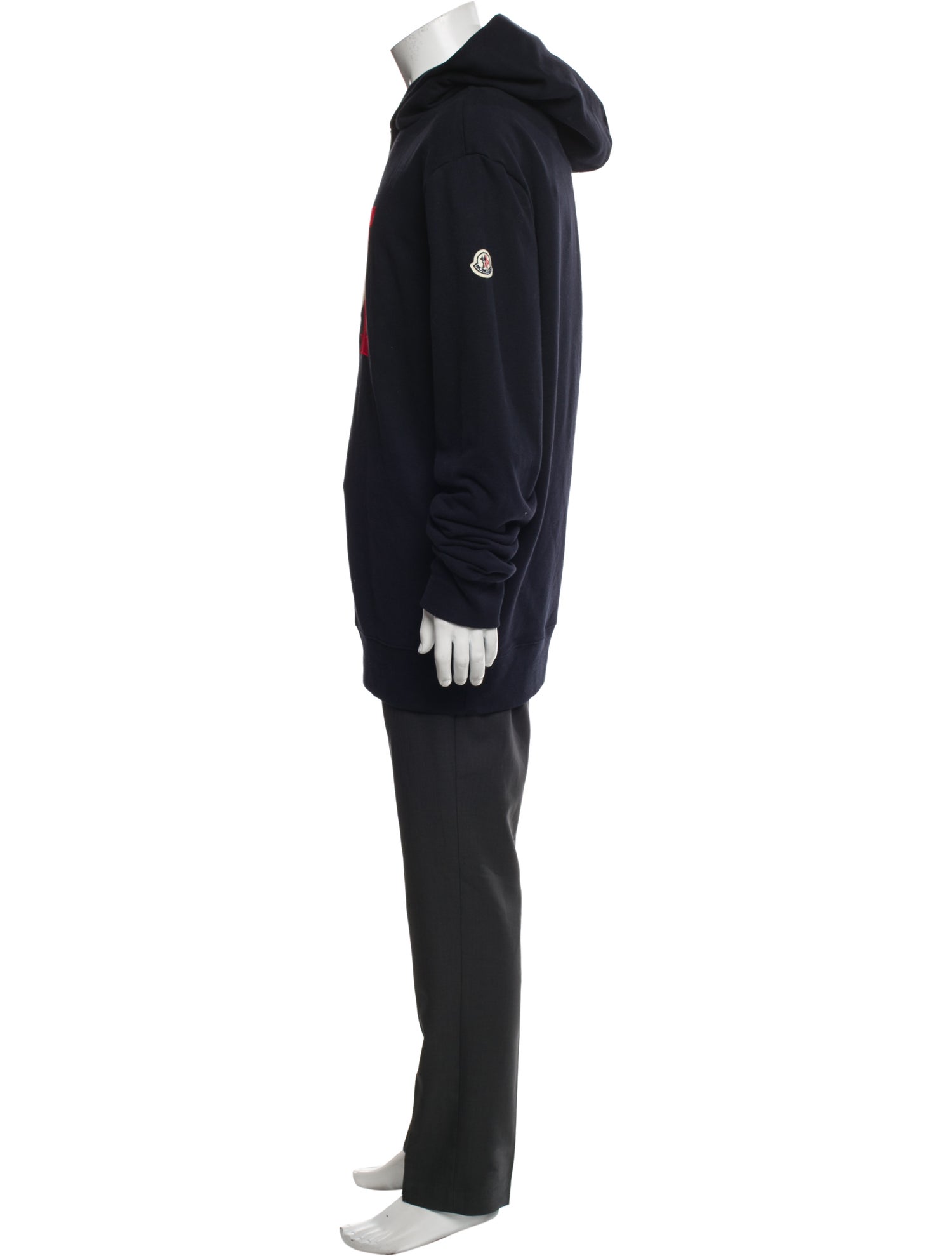 Moncler Graphic Print Crew Neck Hoodie