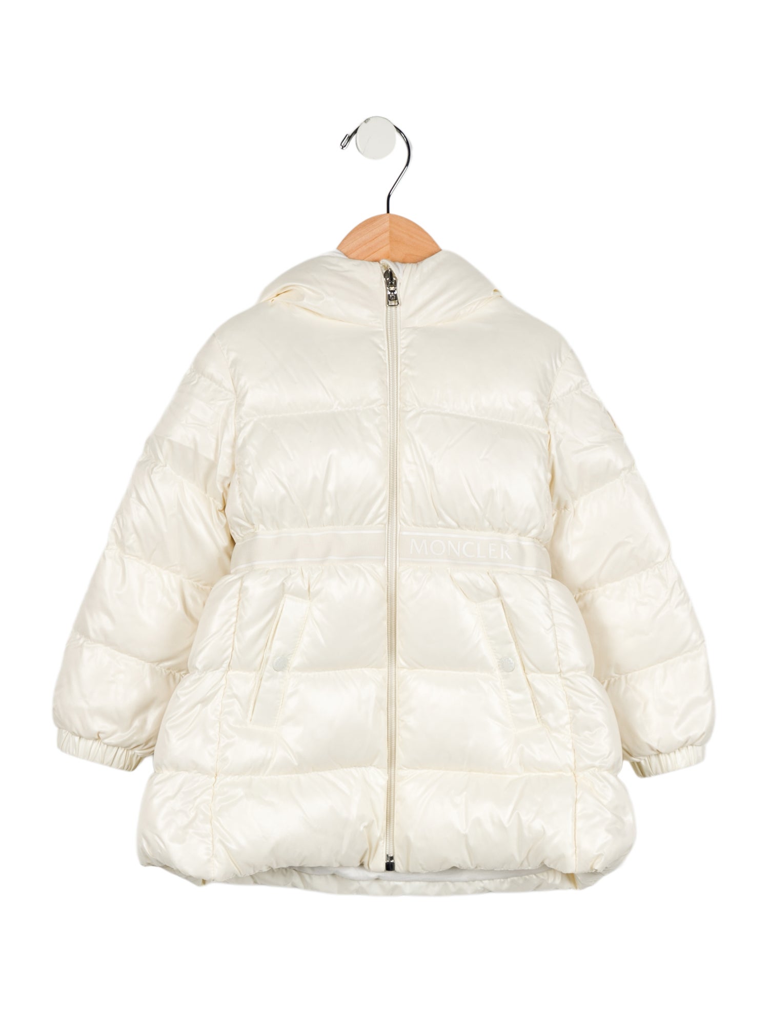 Moncler Girls' Hooded Puffer Coat