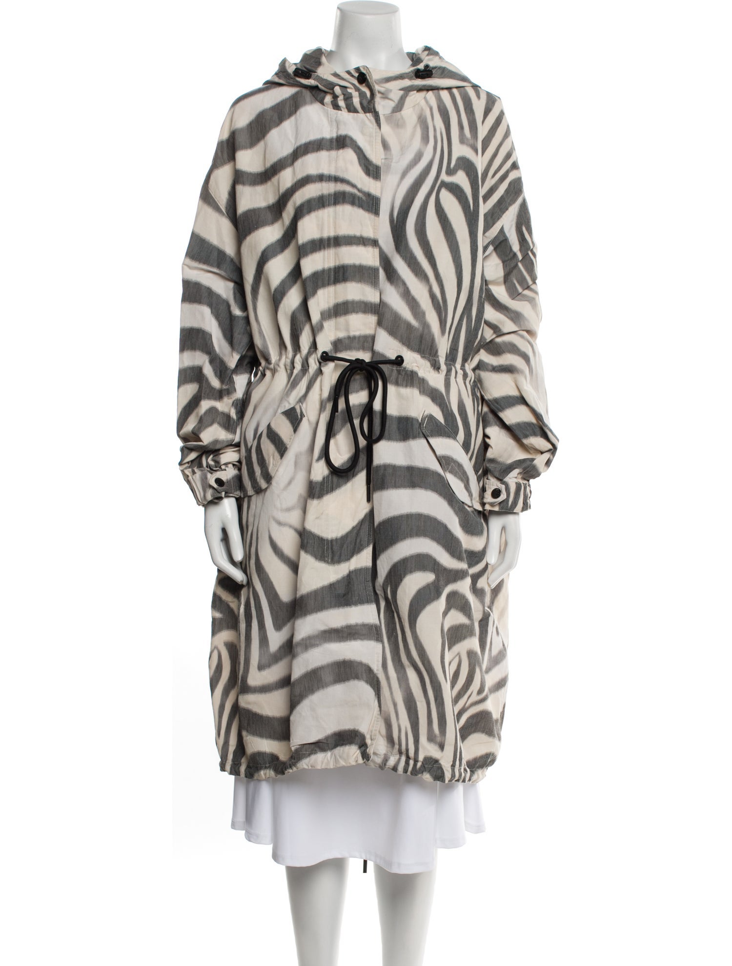 Moncler Animal Print Coat