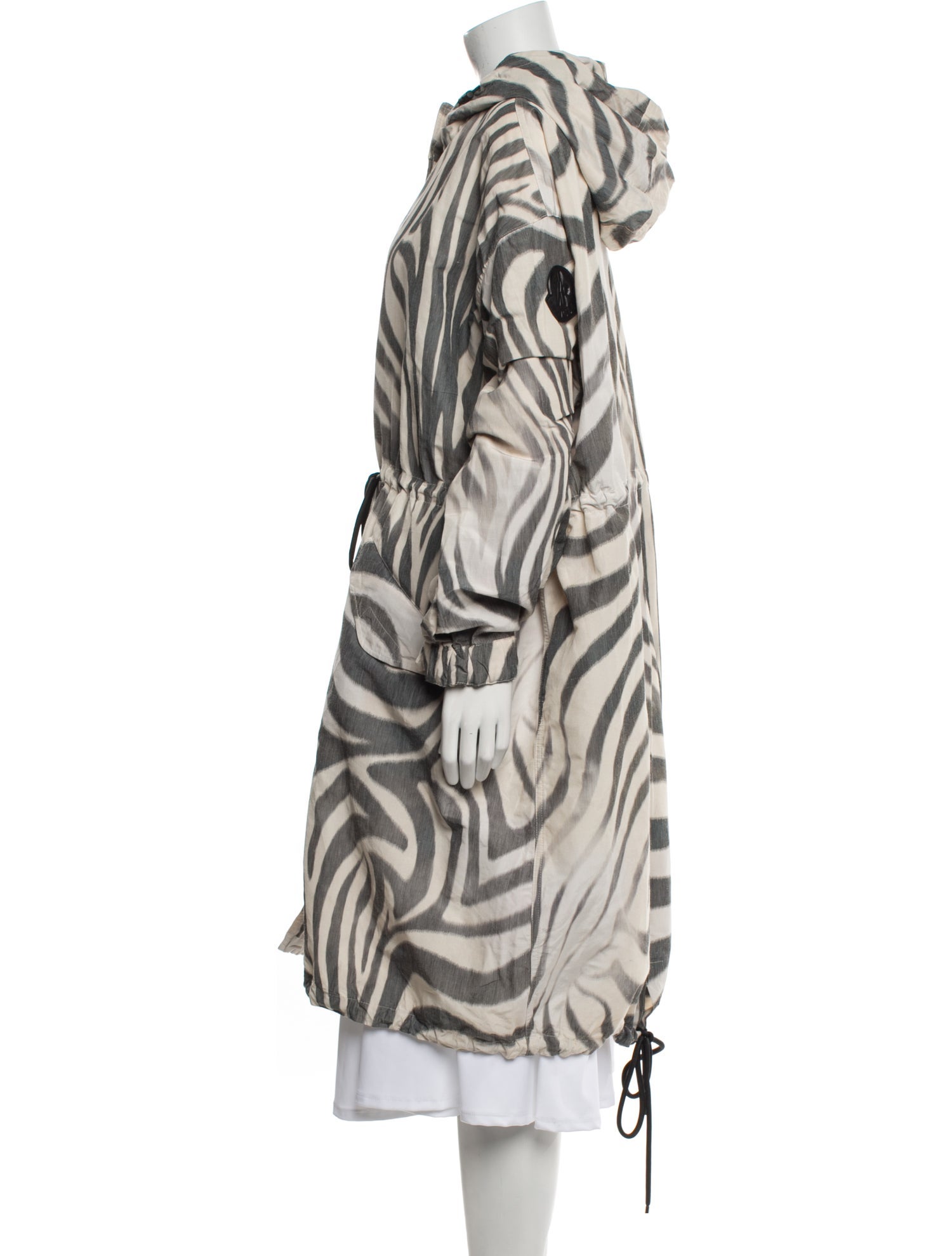 Moncler Animal Print Coat