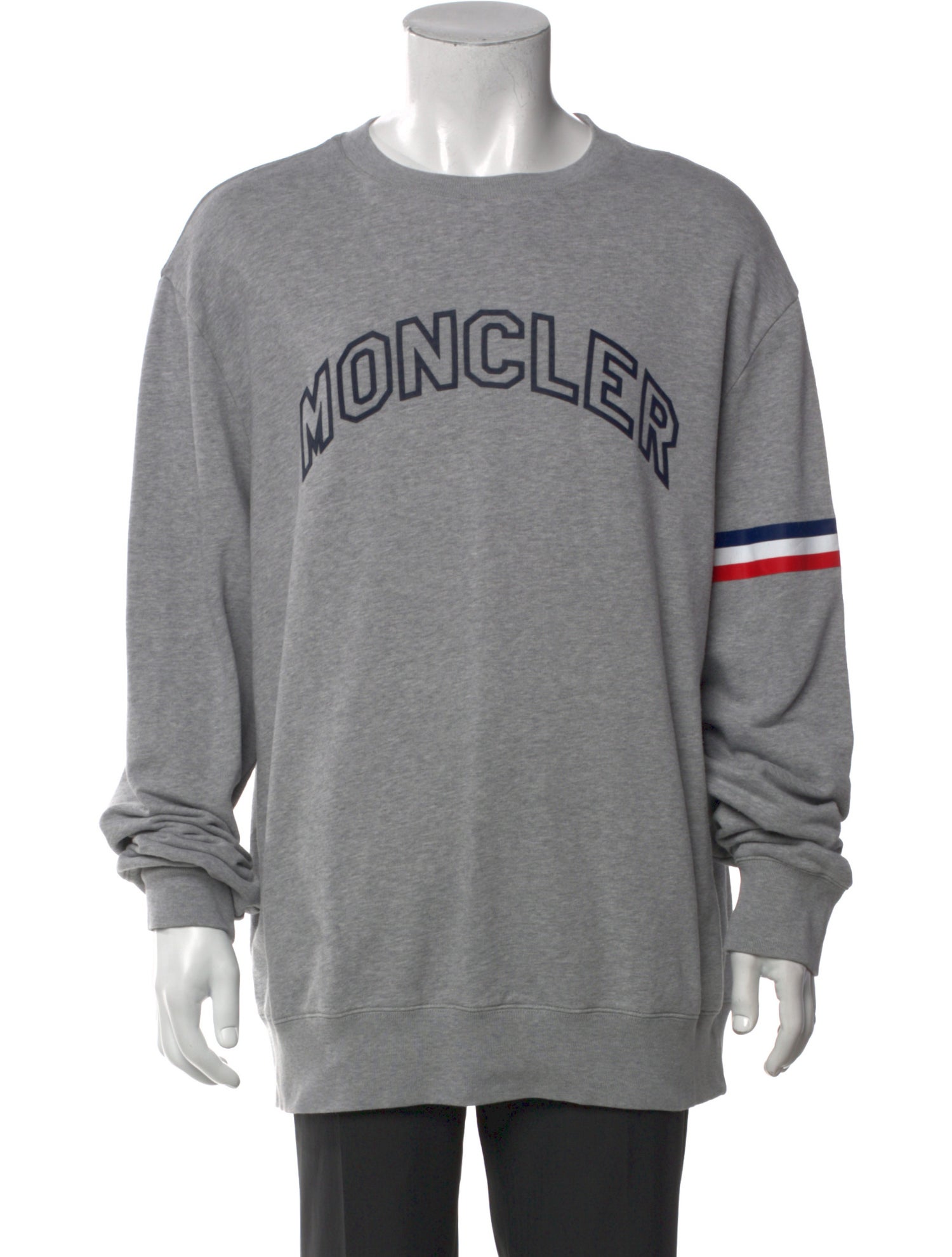 Moncler Graphic Print Crew Neck Sweatshirt
