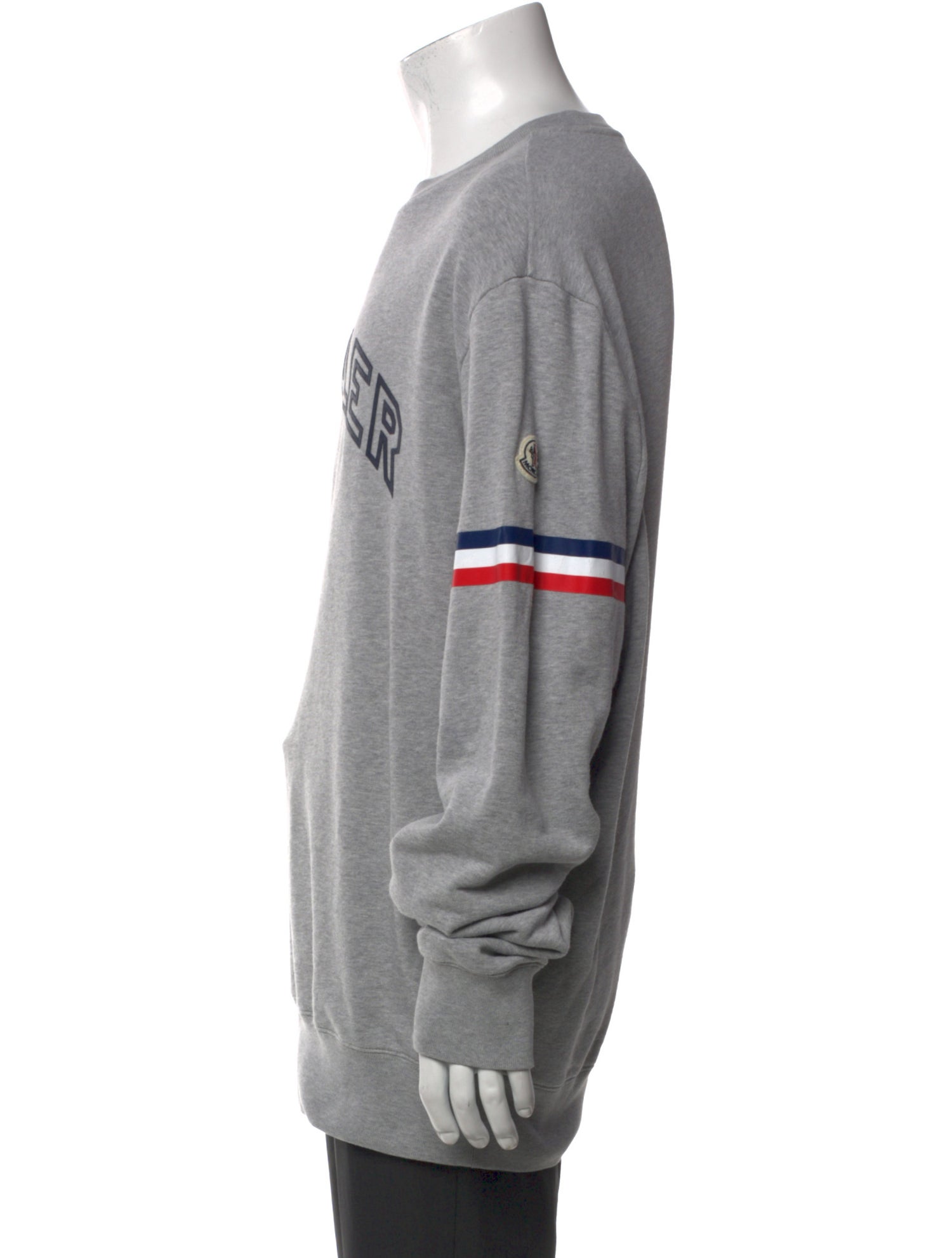 Moncler Graphic Print Crew Neck Sweatshirt