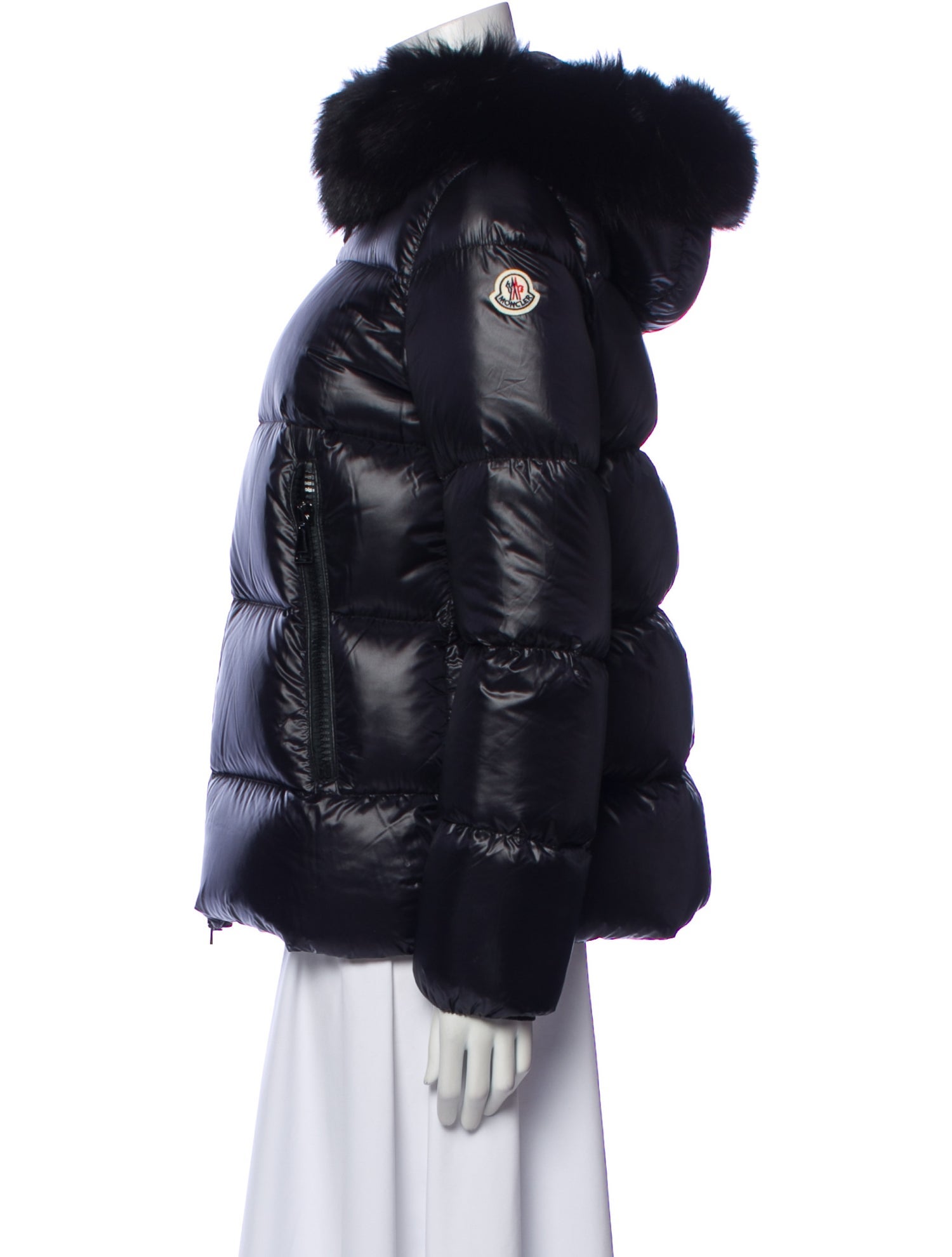 Moncler Faux Fur Jacket