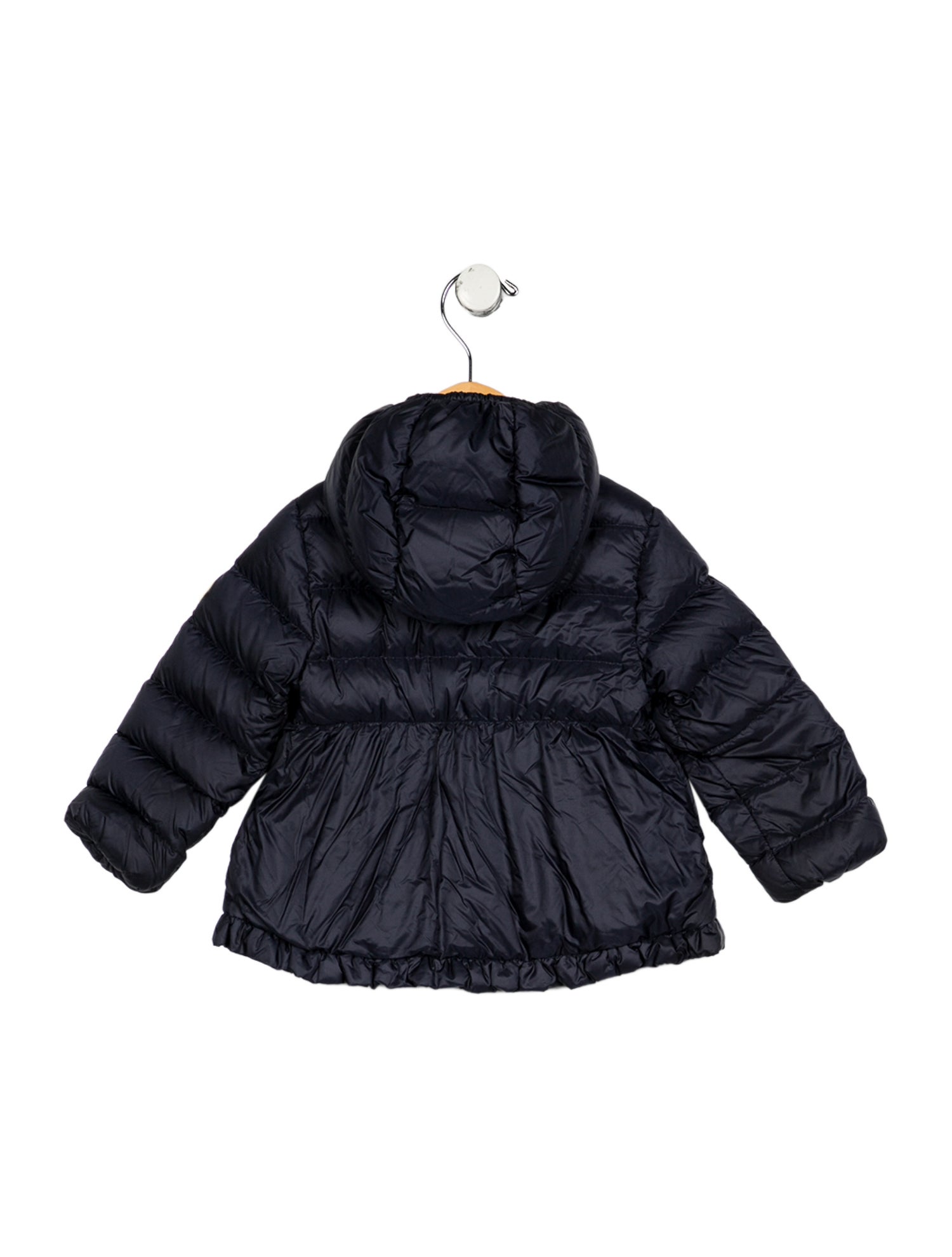 Moncler infant girls' blue jacket