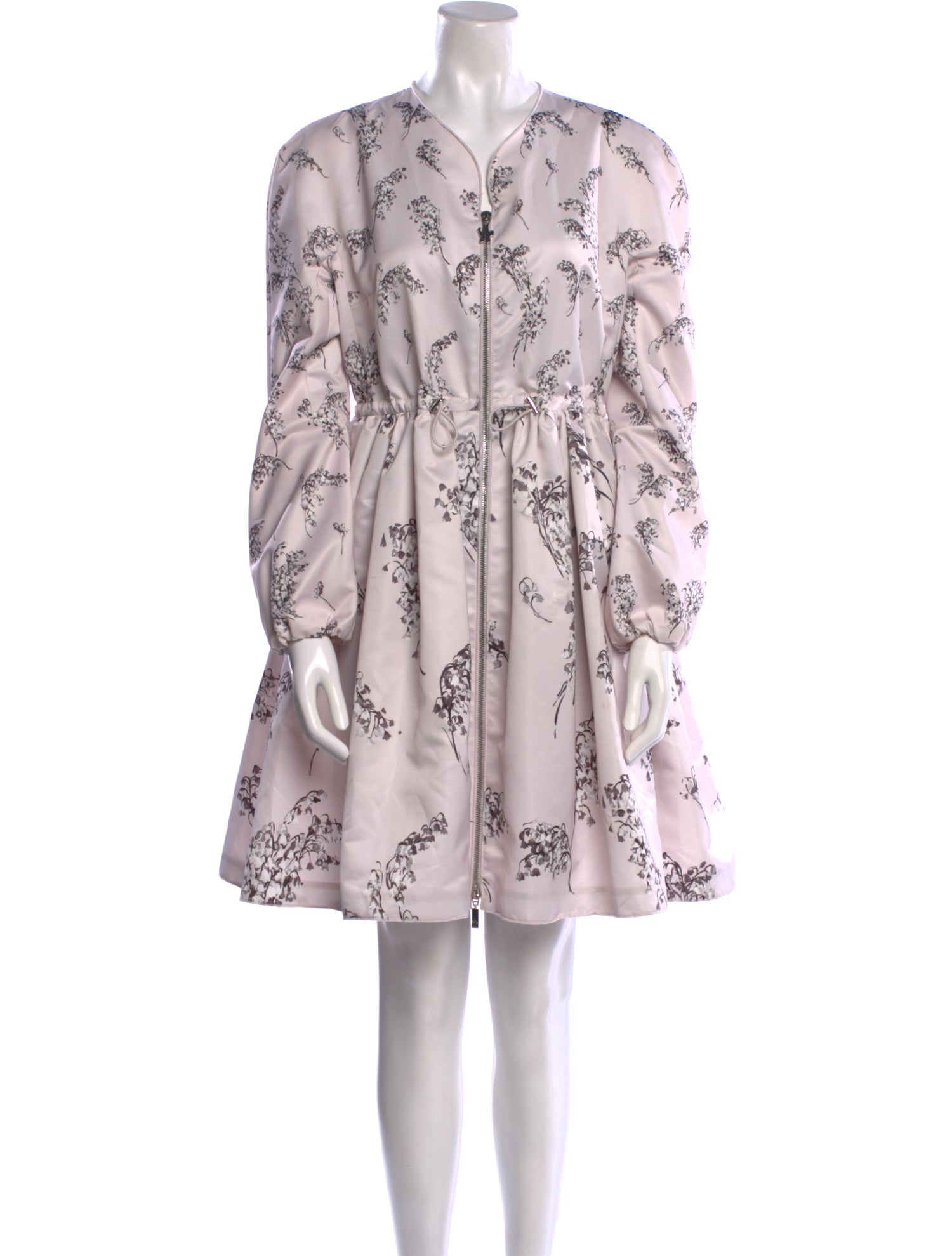 Moncler Floral Print Mini Dress