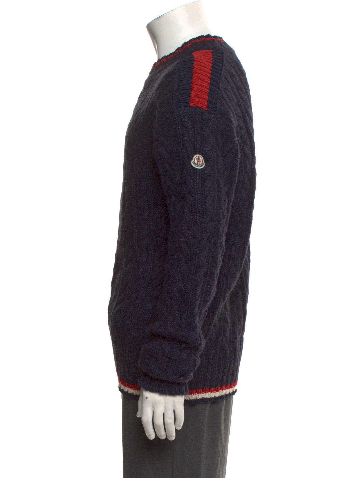 Moncler Crew Neck Long Sleeve Pullover