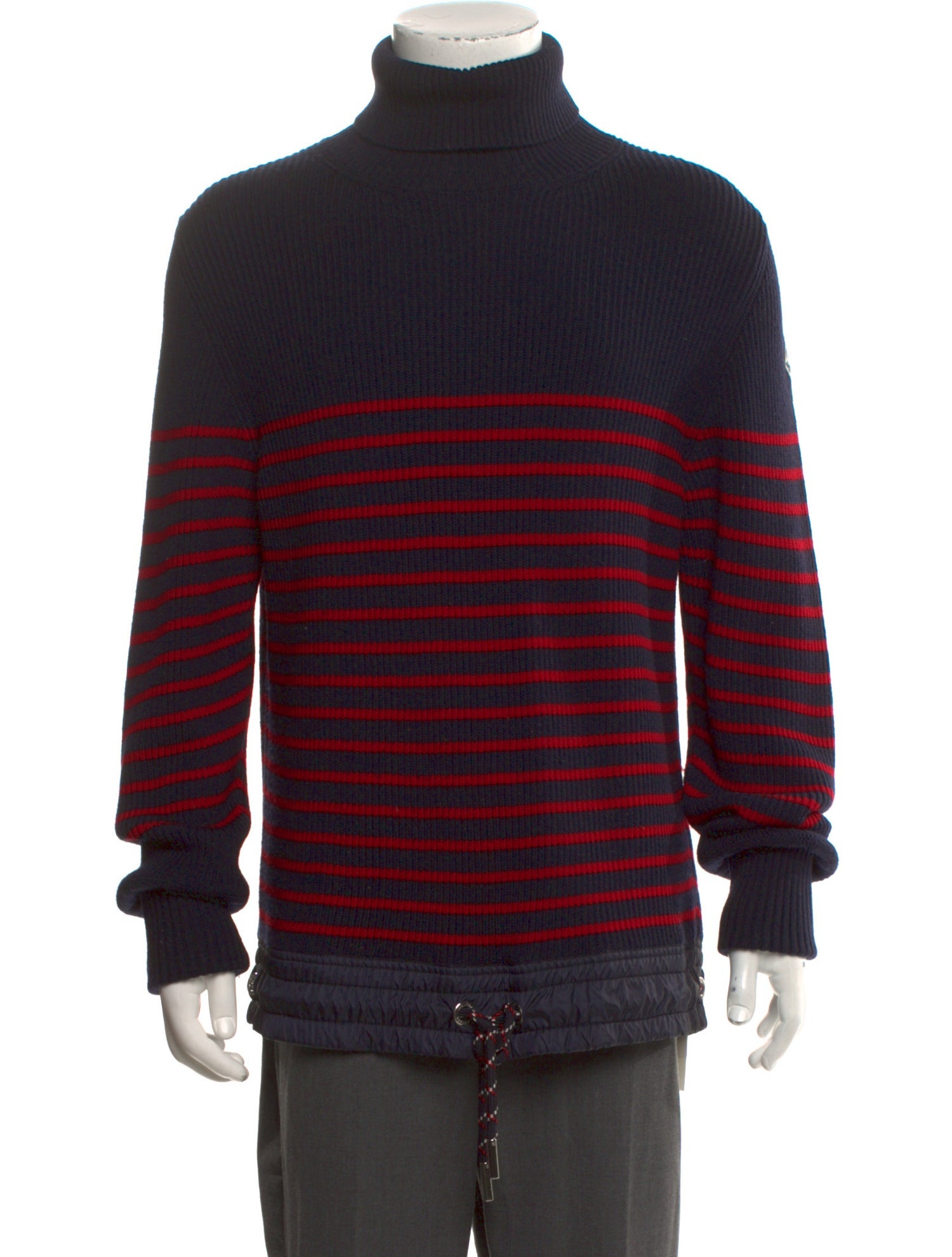 Moncler Virgin Wool Striped Pullover