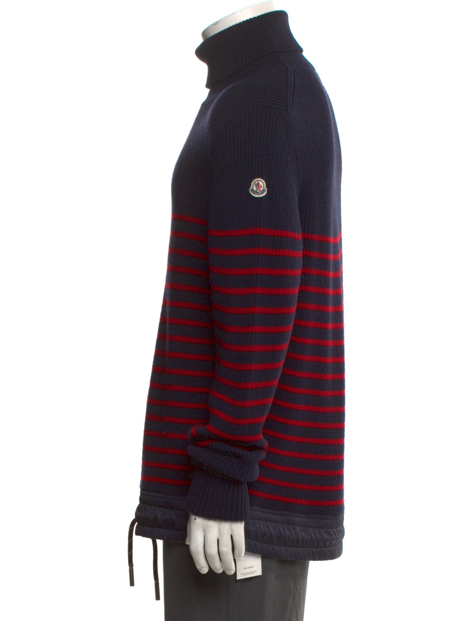 Moncler Virgin Wool Striped Pullover