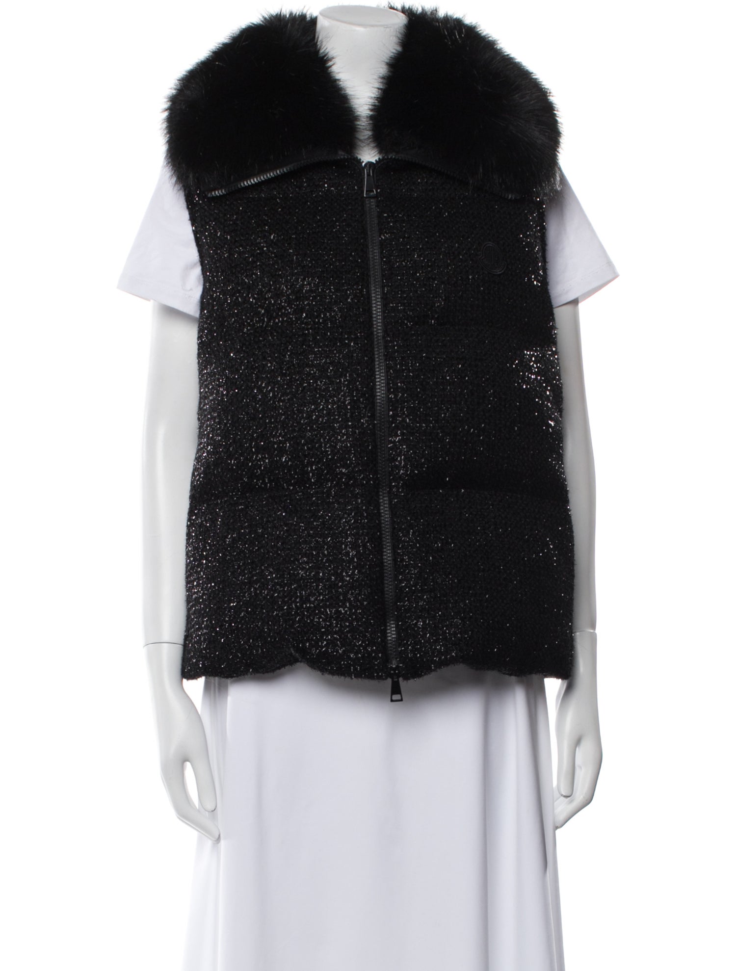 Moncler Nylon Printed Down Jacket