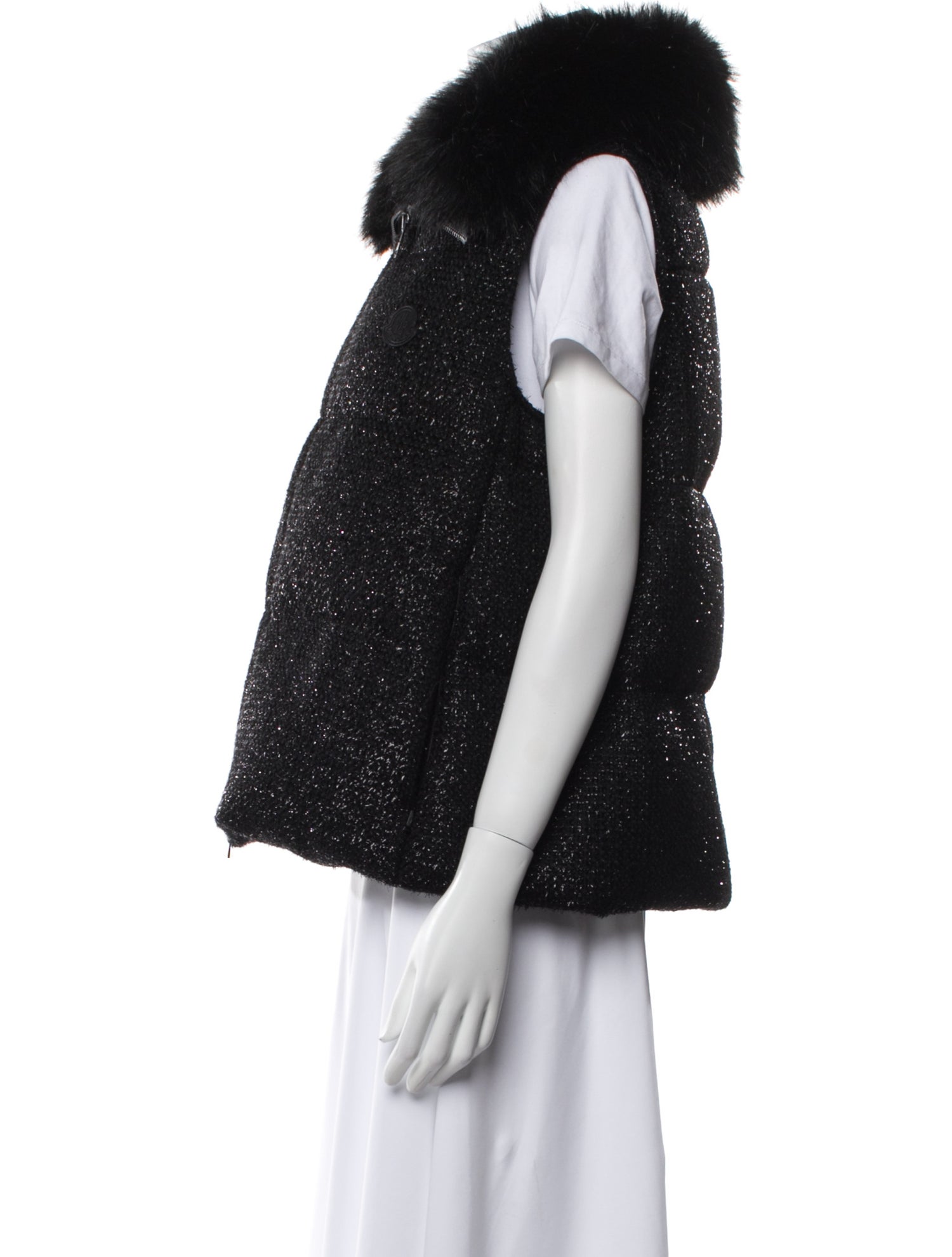 Moncler Nylon Printed Down Jacket