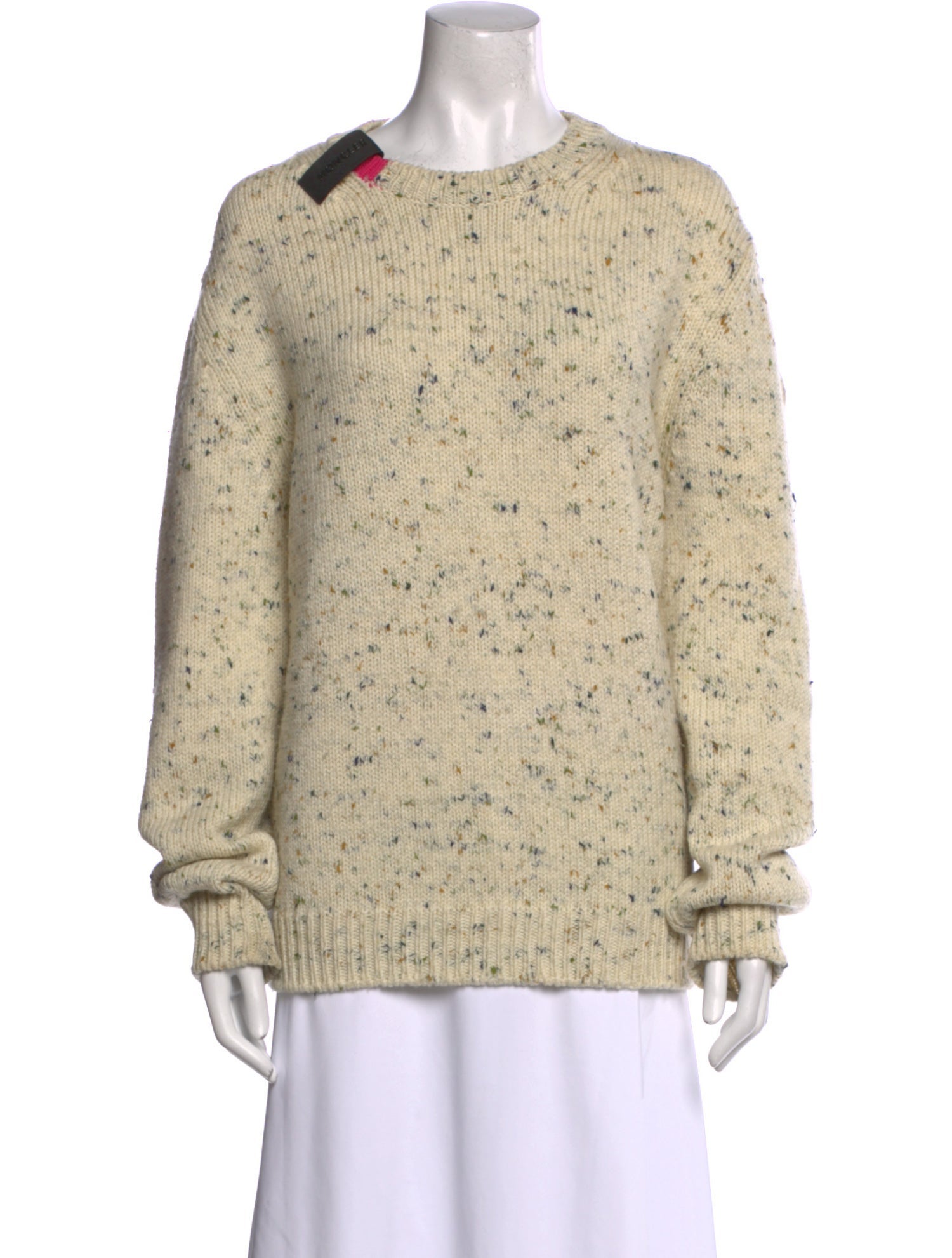 Moncler Virgin Wool Crew Neck Pullover