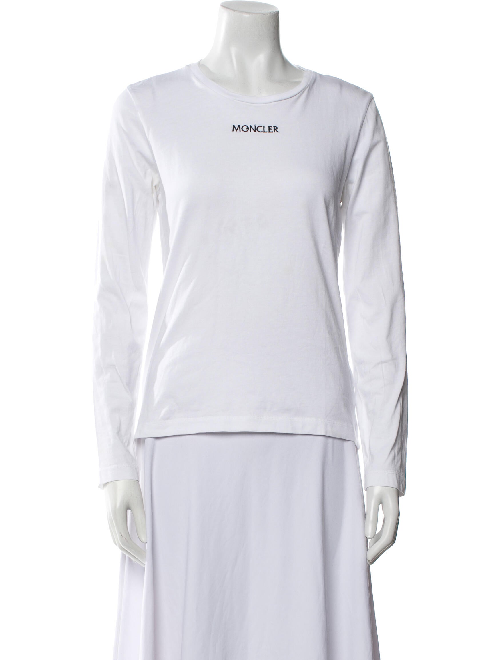 Moncler Crew Neck Long Sleeve T-Shirt