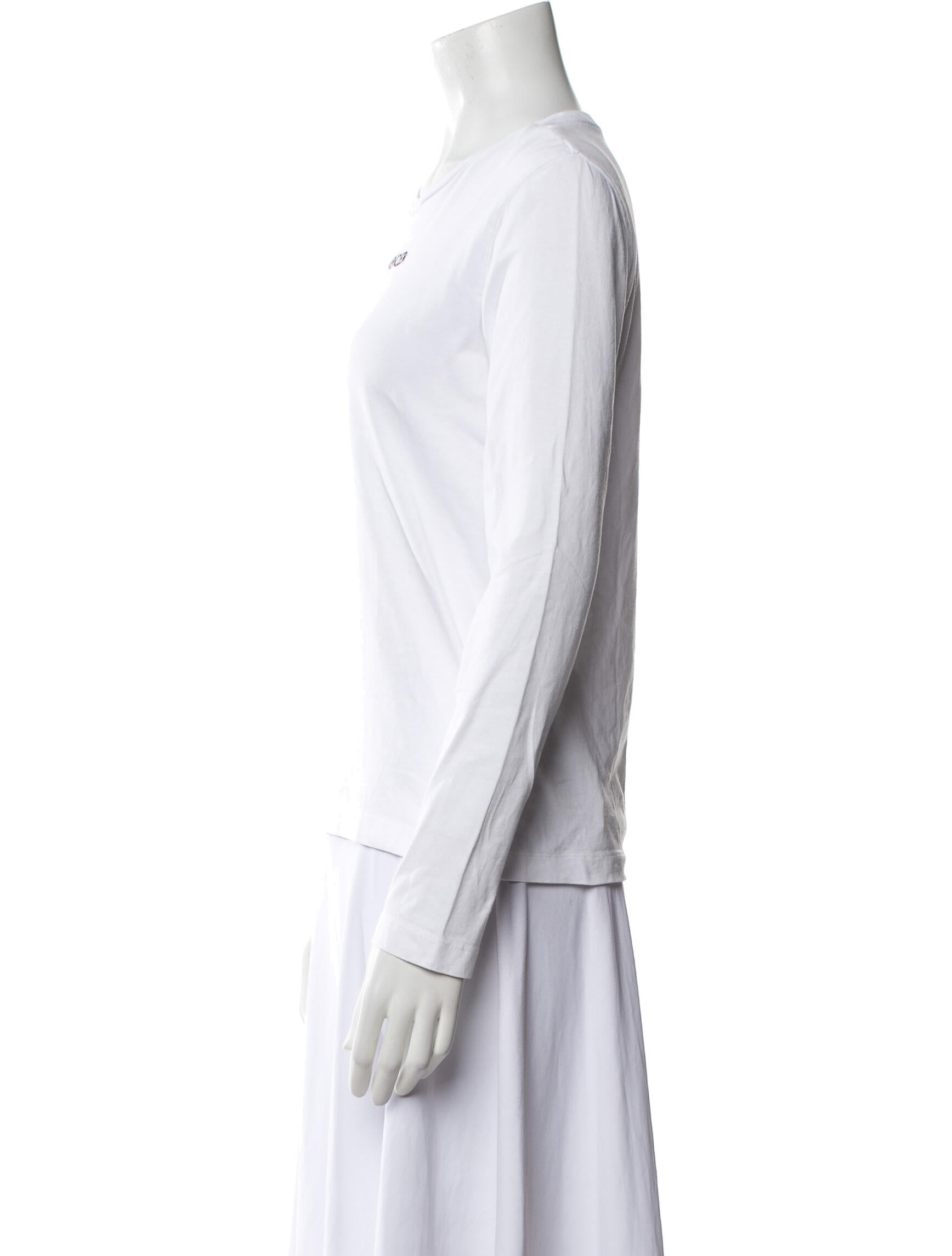 Moncler Crew Neck Long Sleeve T-Shirt