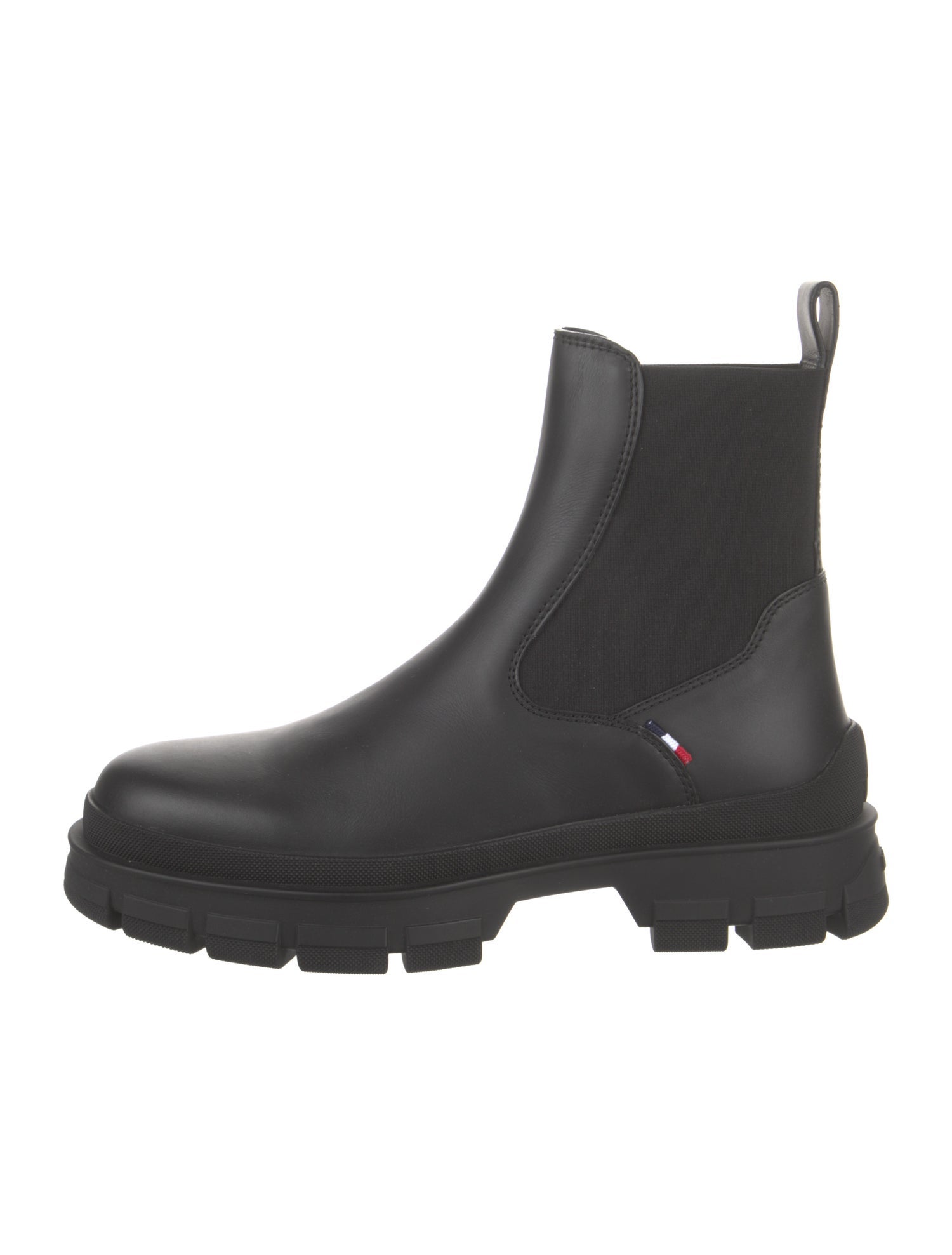 Moncler Leather Chelsea Boots w/ Tags