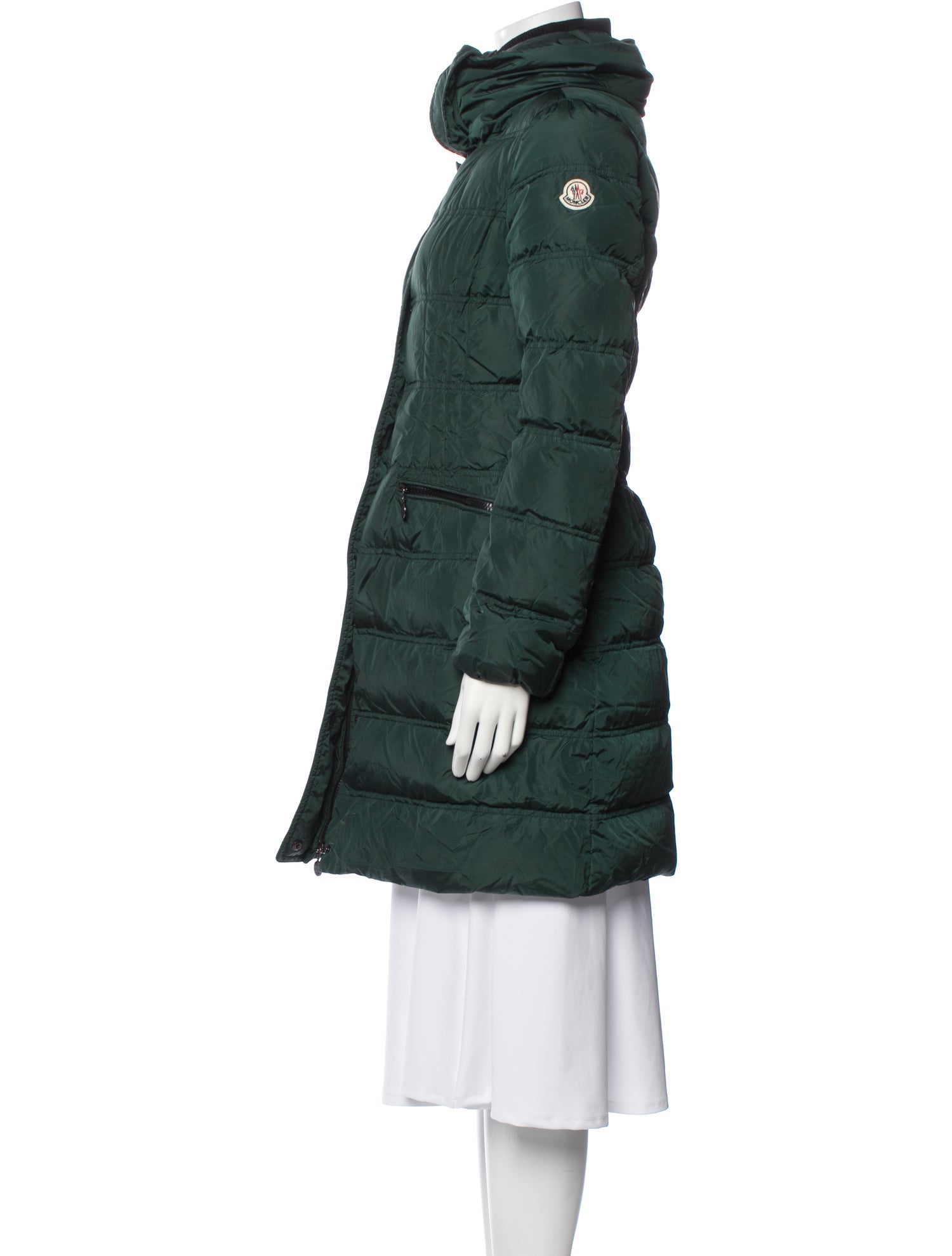Moncler Nylon Down Coat