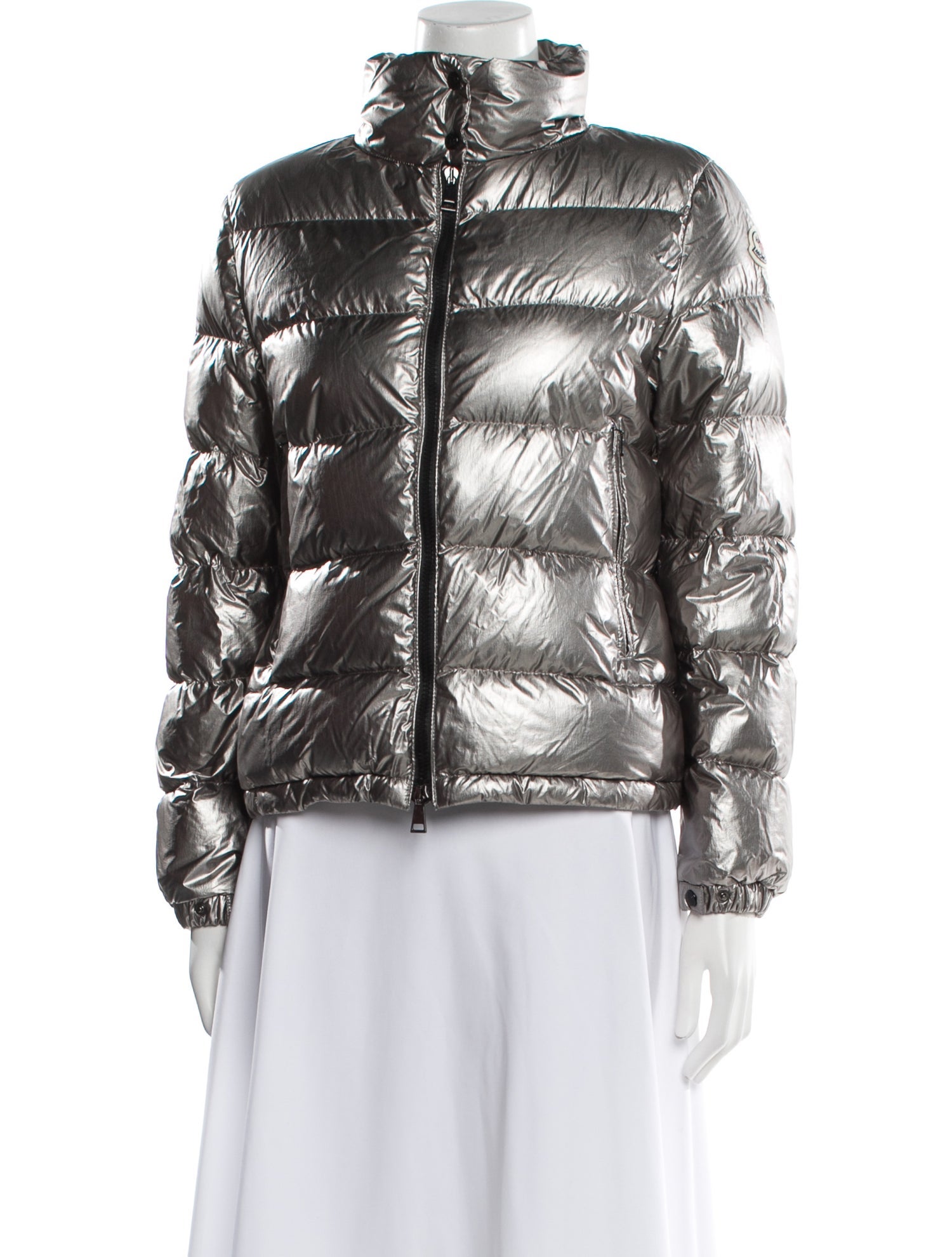 Moncler Nylon Printed Bomber Jacket