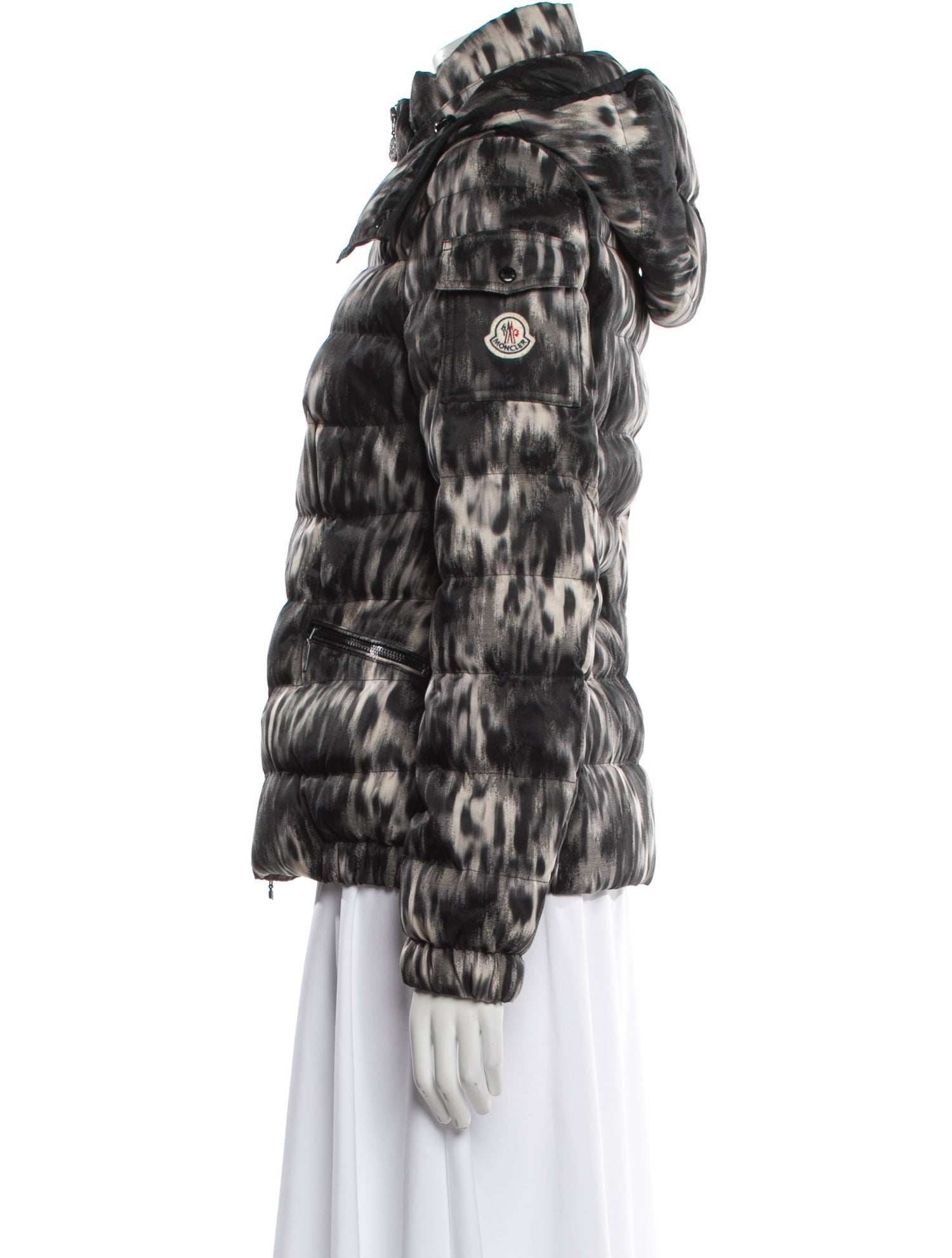 Moncler Down Printed Down Jacket