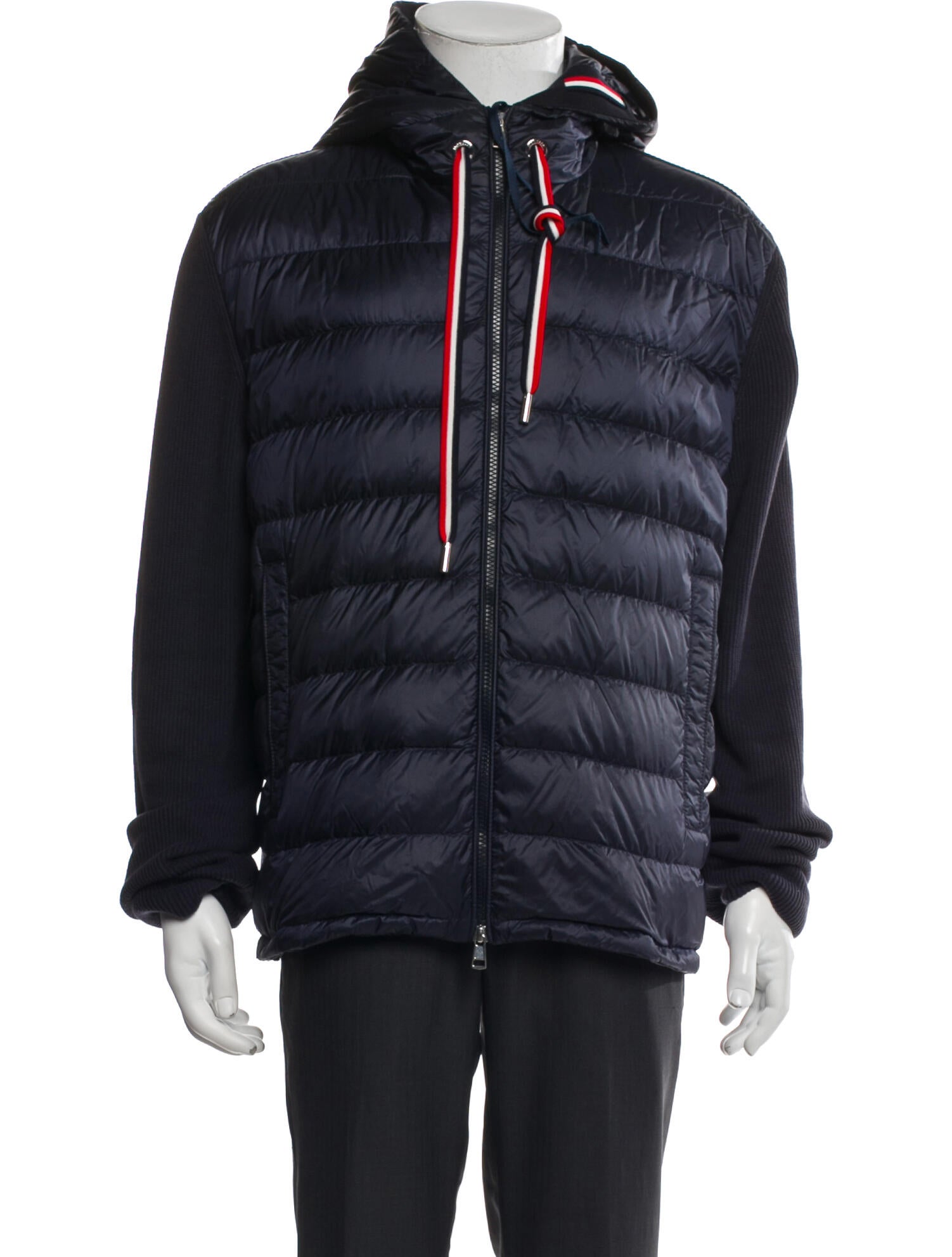 Moncler 2022 Cardigan Tricot Puffer Coat