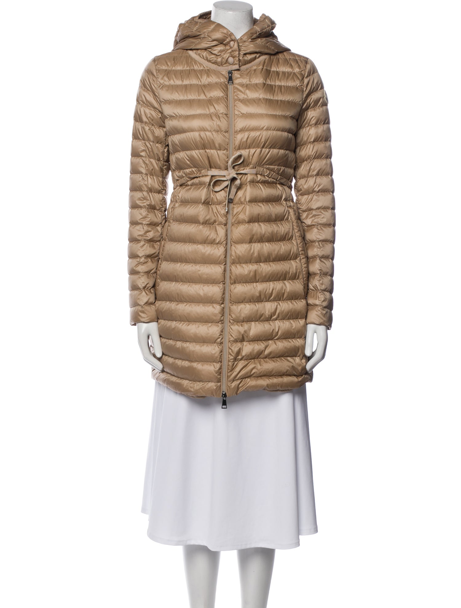 Moncler Down Striped Down Jacket