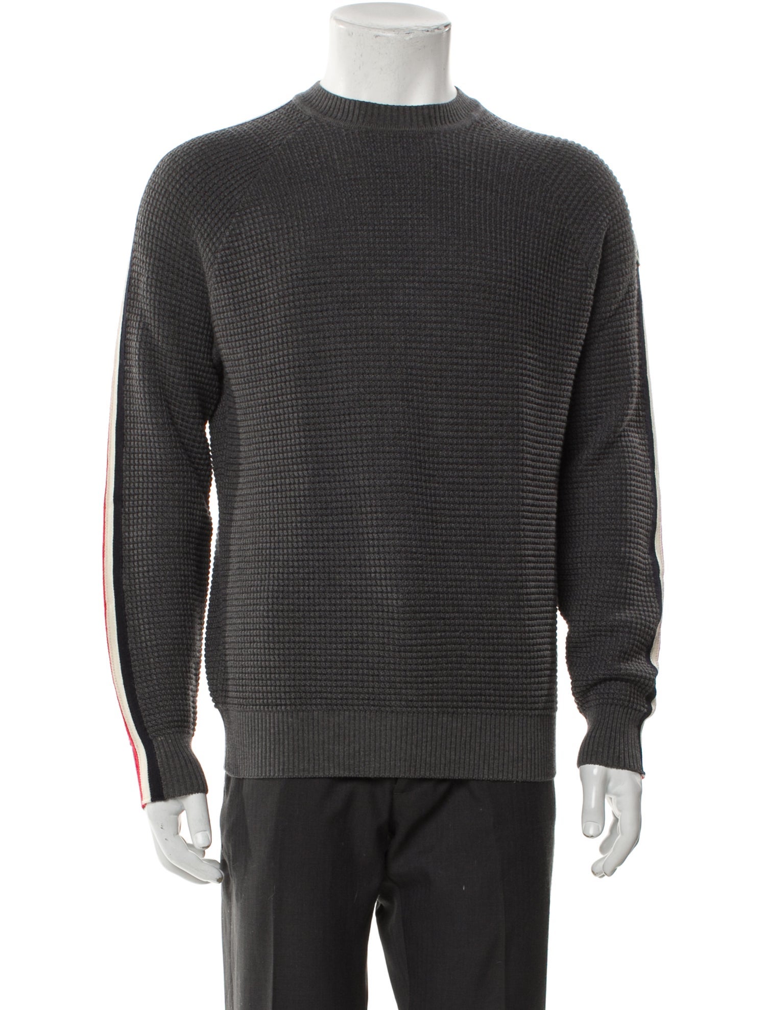 Moncler Virgin Wool Crew Neck Pullover
