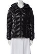 Moncler Nylon Faux Fur Jacket